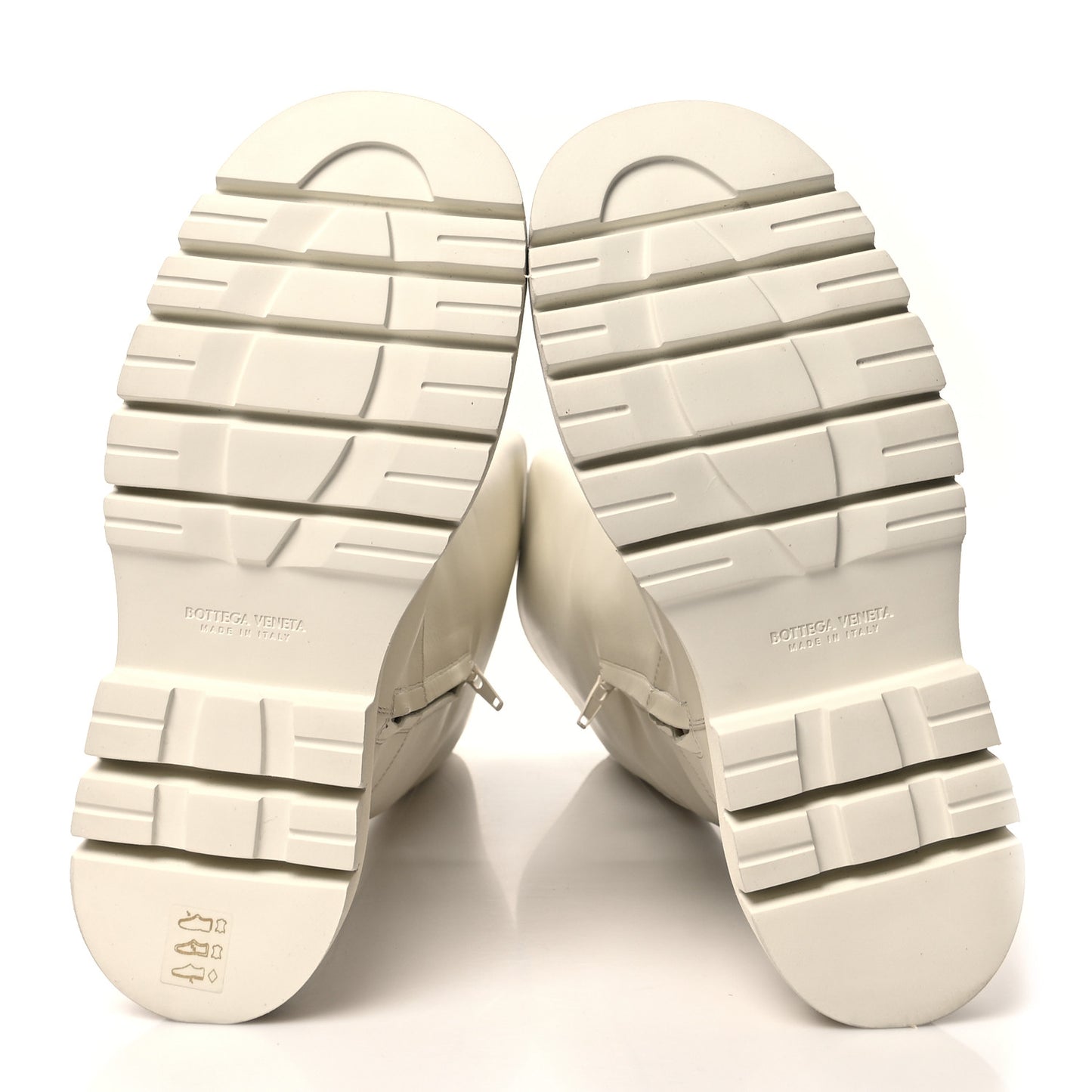 Calfskin The Lug High Boots 36 Sea Salt
