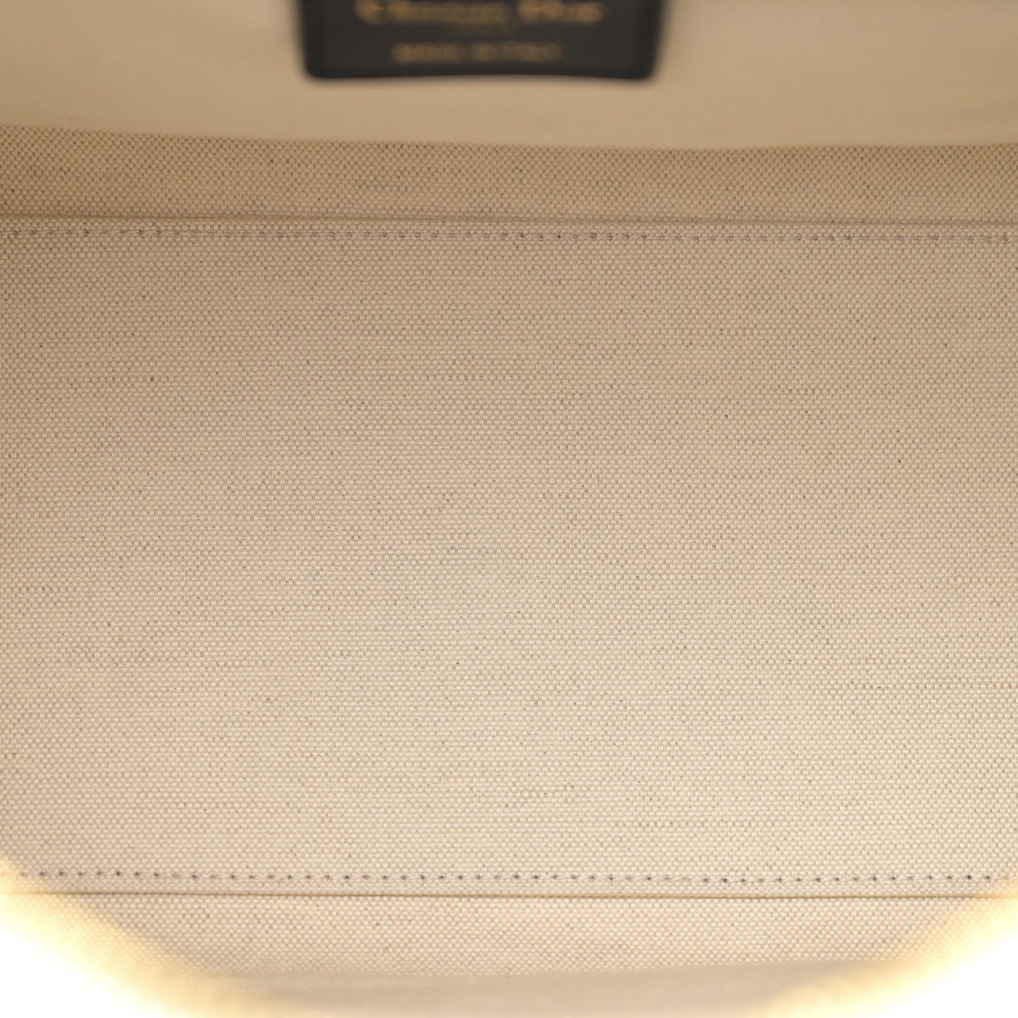 Perforated Calfskin Medium Dior Vibe Classic Bowling Bag White