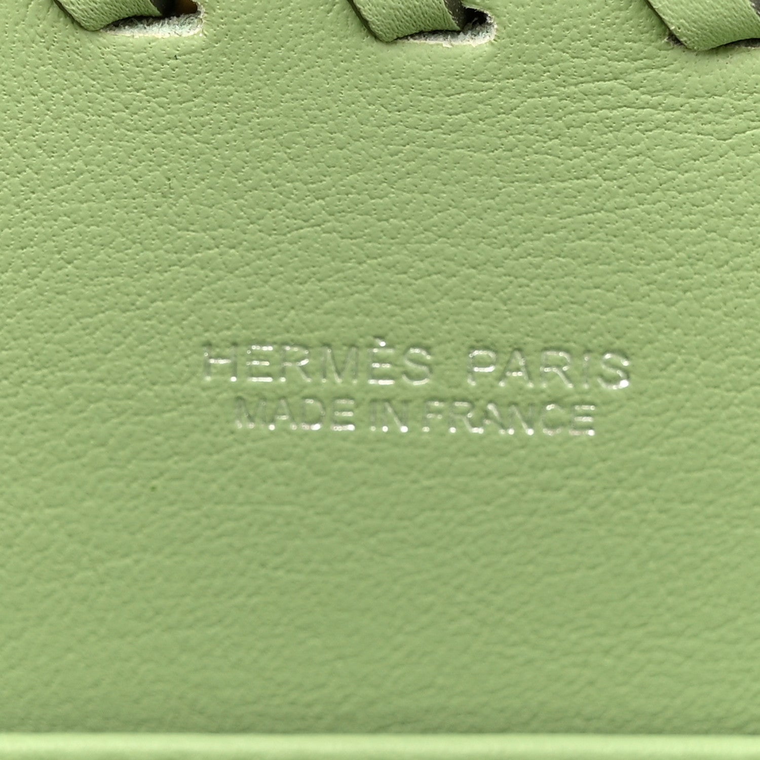 Hermes Wicker Swift Picnic Mini Kelly 20 Naturel Vert Criquet 6 of 12