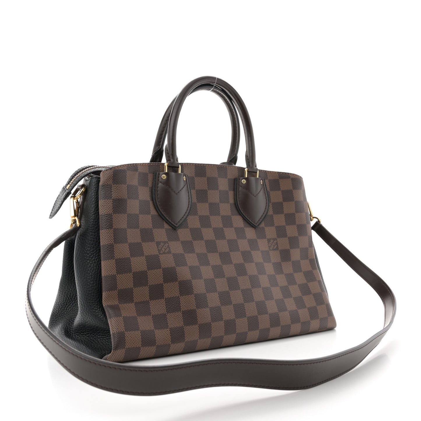 Cuir Taurillon Damier Ebene Normandy Black