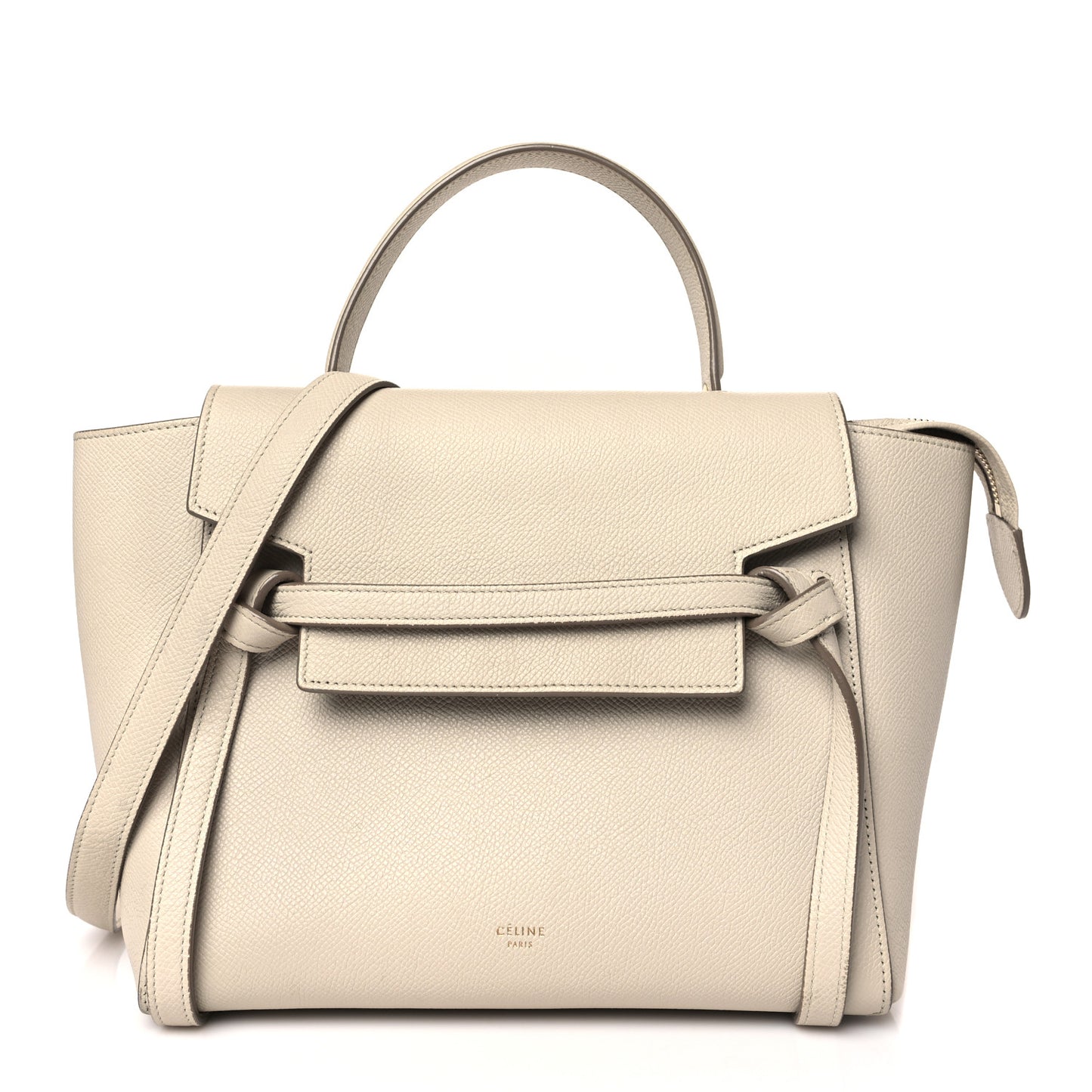Grained Calfskin Micro Belt Bag Dune