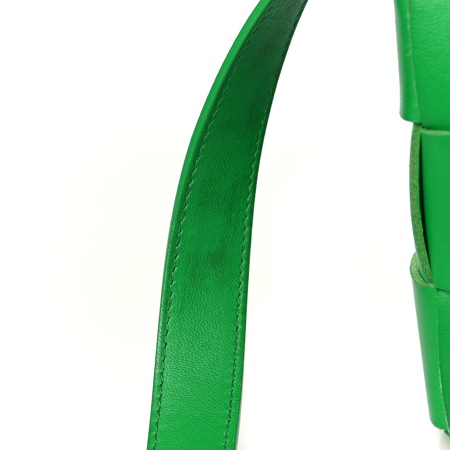 Lambskin Maxi Intrecciato Cassette Crossbody Bag Parakeet