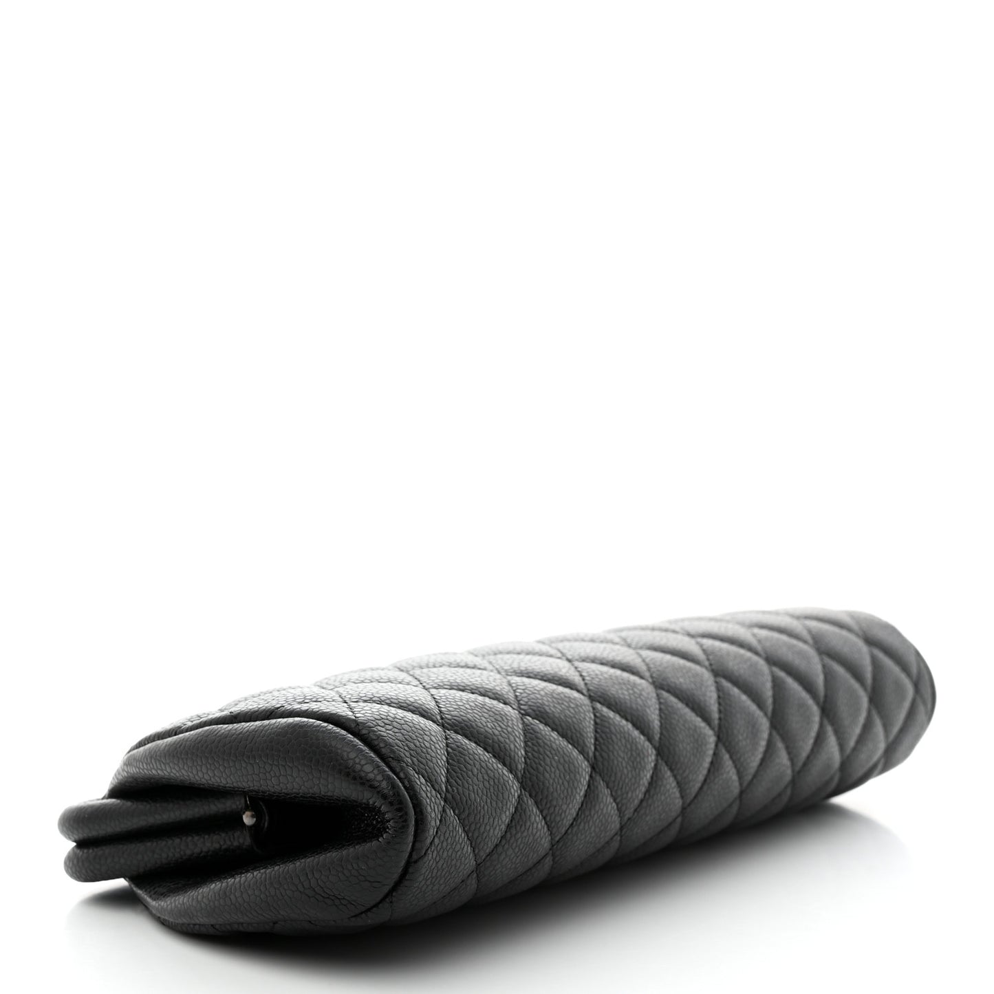 Caviar Quilted Timeless Clutch Black
