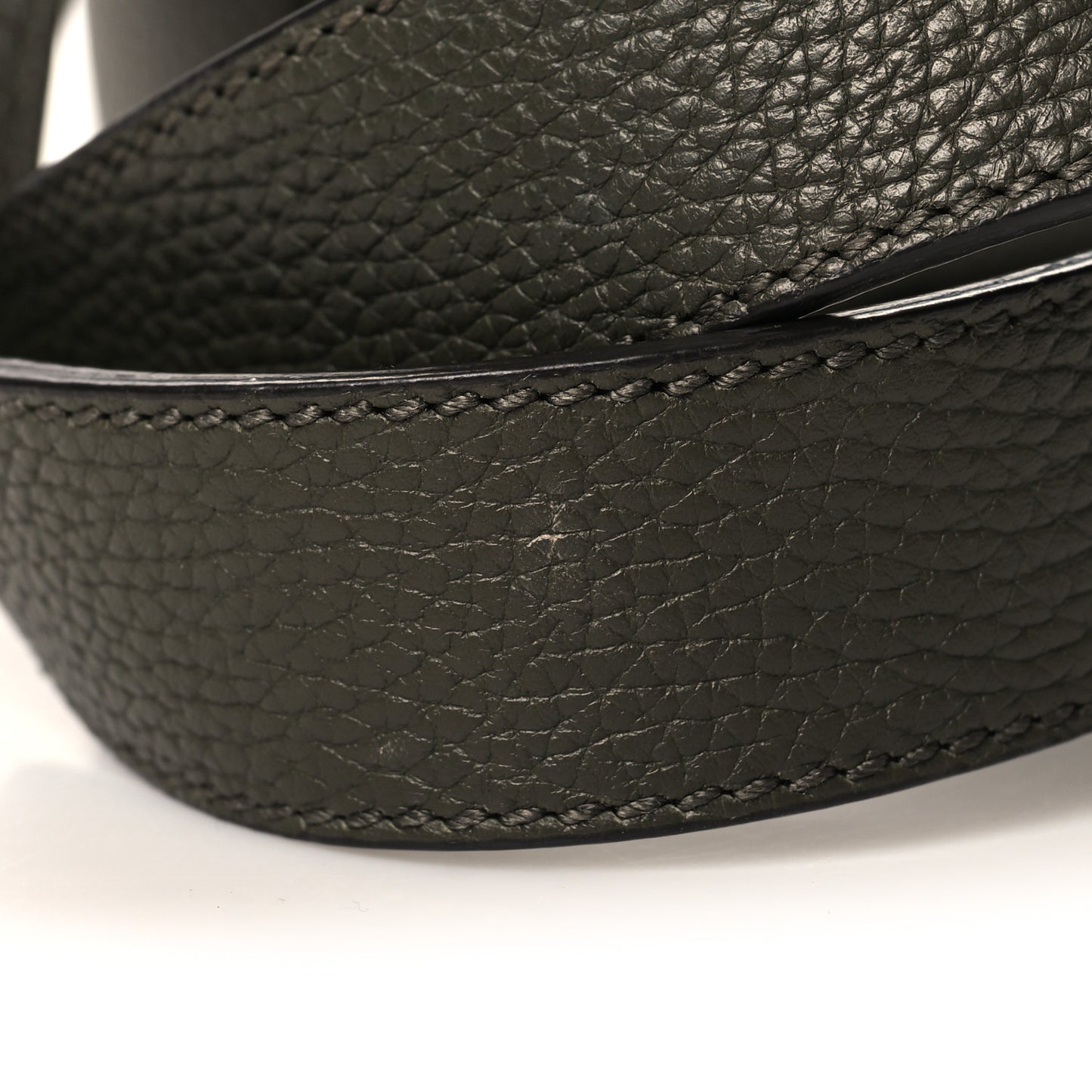Piuma Calfskin Jumbo GG Embossed Small Messenger Bag Dark Green