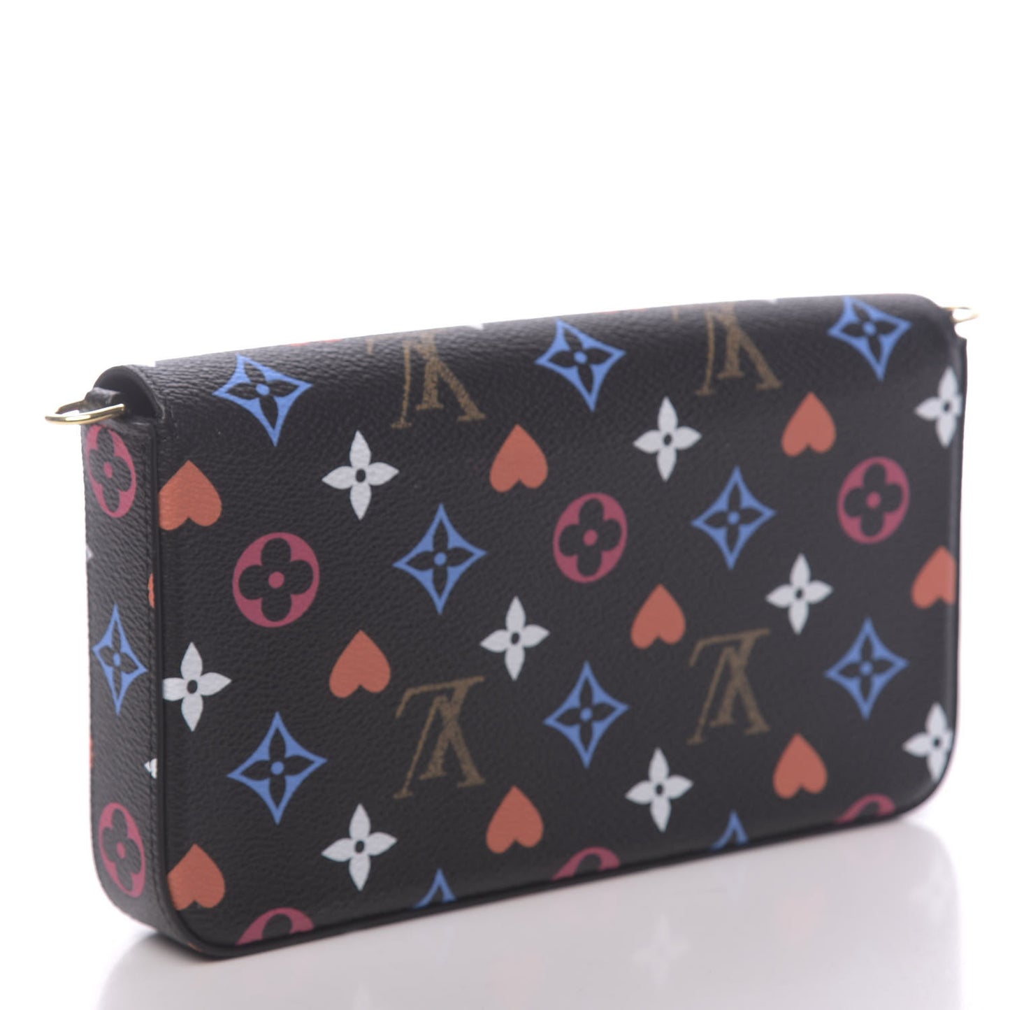 Game On Felicie Chain Wallet Black
