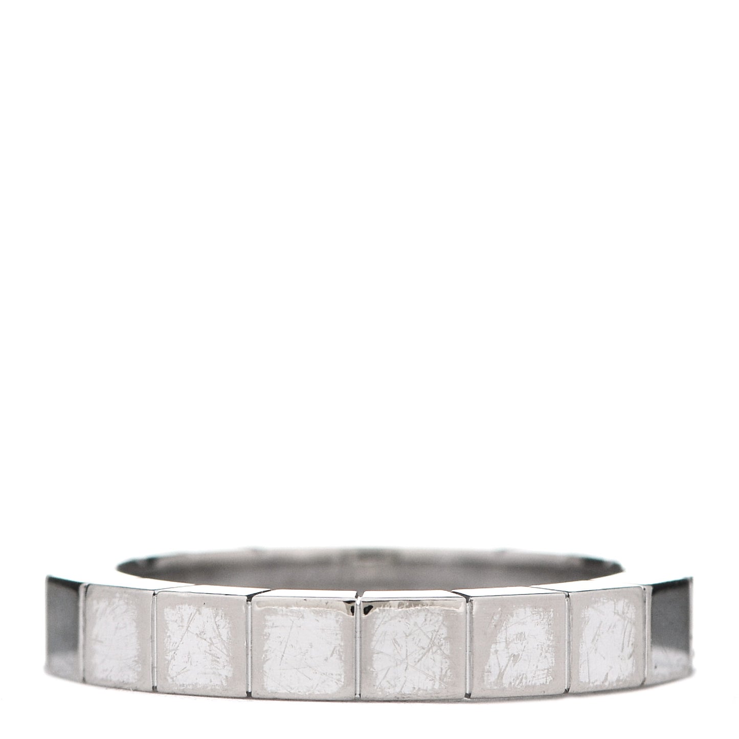 18K White Gold Lanieres Ring 47 4.25