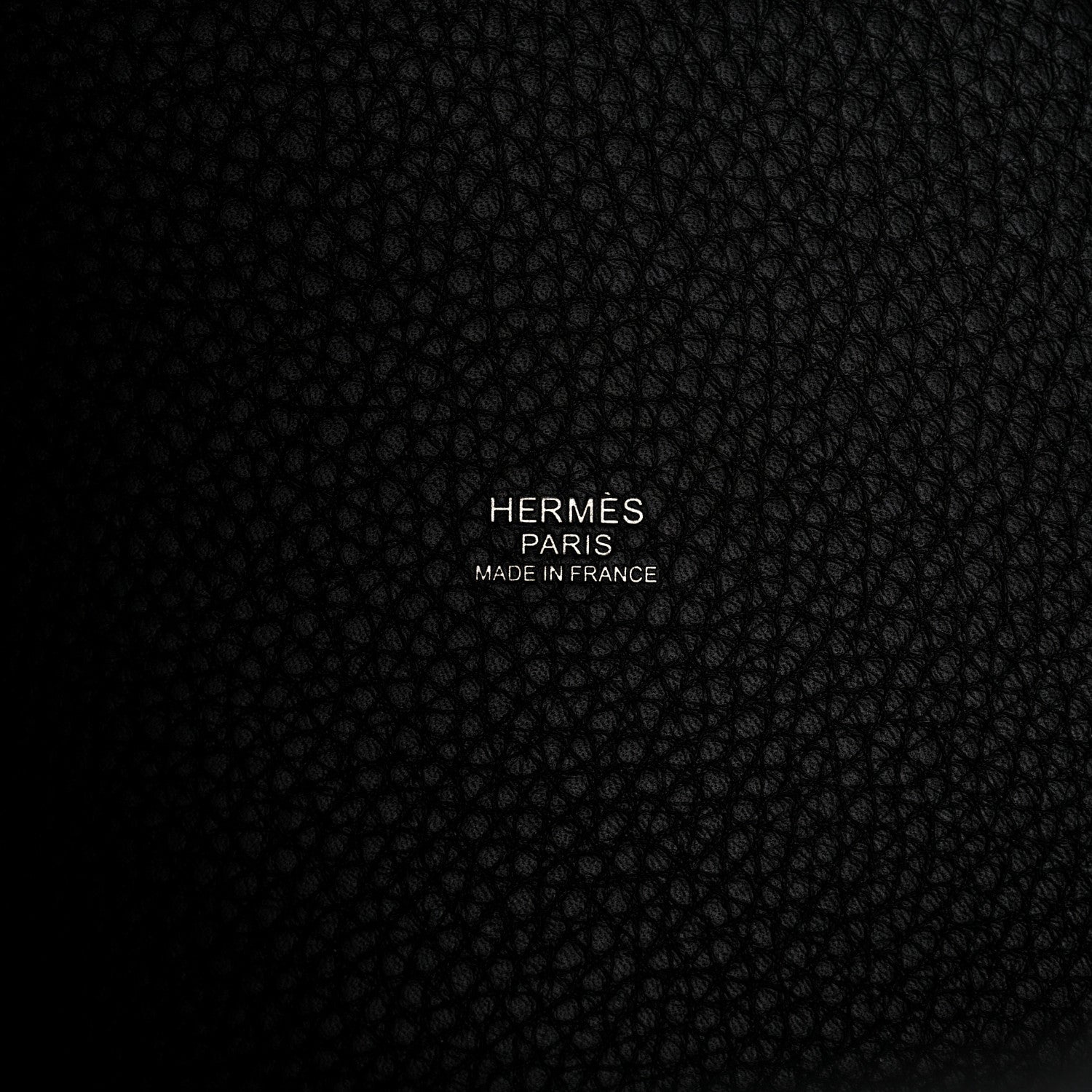 Hermes Taurillon Clemence Monochrome Picotin Lock 18 PM Black 6 of 9