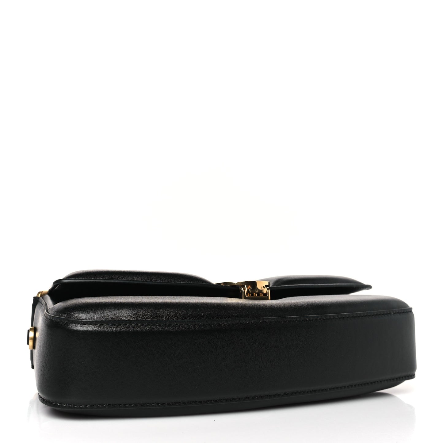 Eco Alter Nappa Padded S Wave Shoulder Bag Black