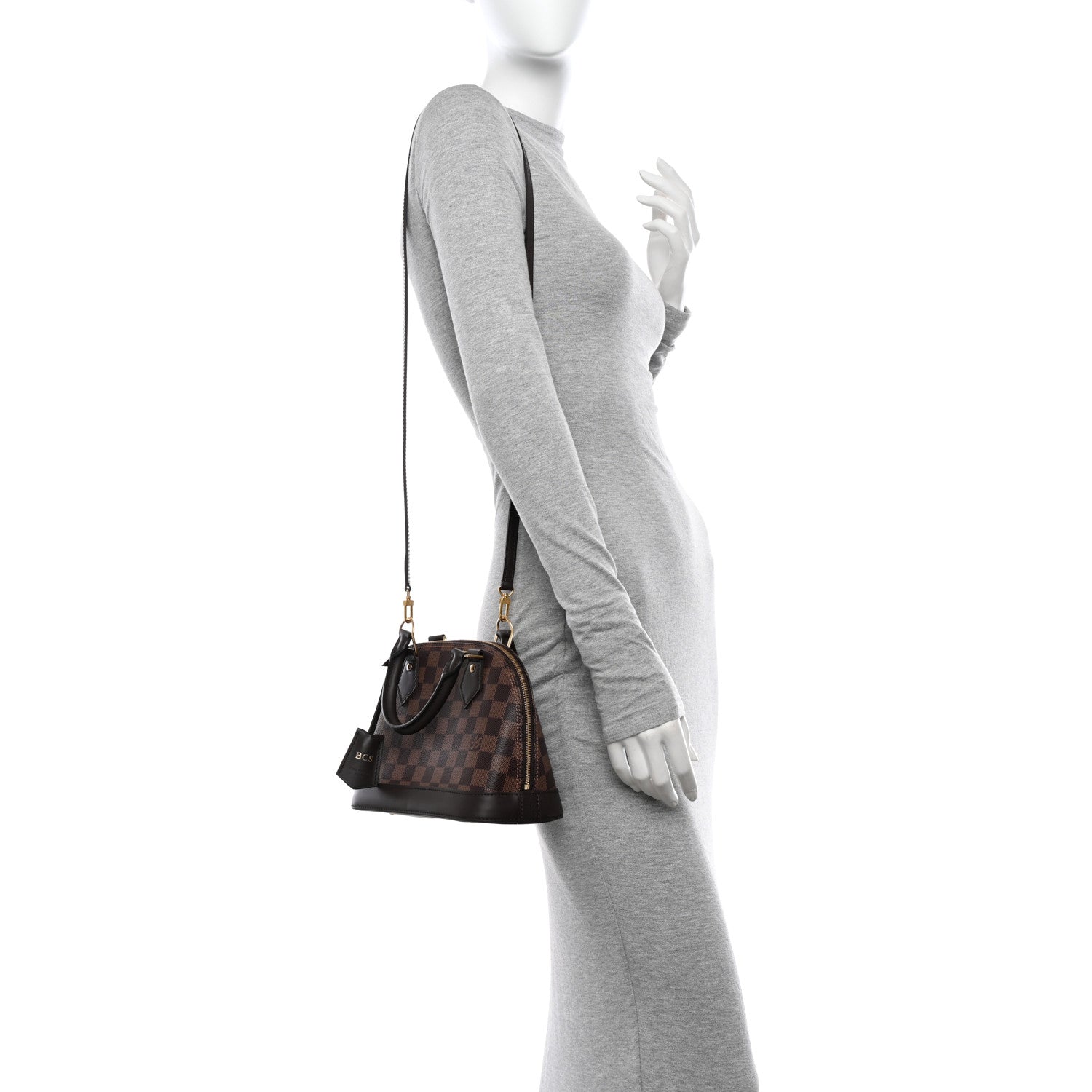 Louis Vuitton Damier Ebene Alma BB 2 of 10