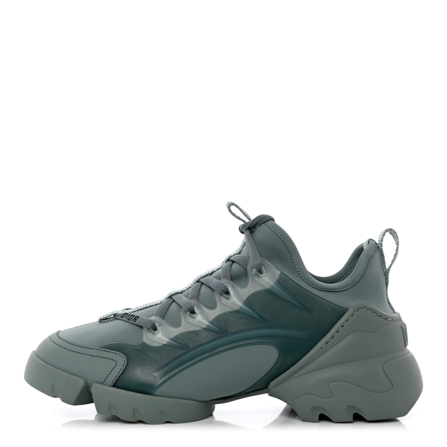 Neoprene Rubber Womens D-Connect Sneakers 36.5 Water Grey