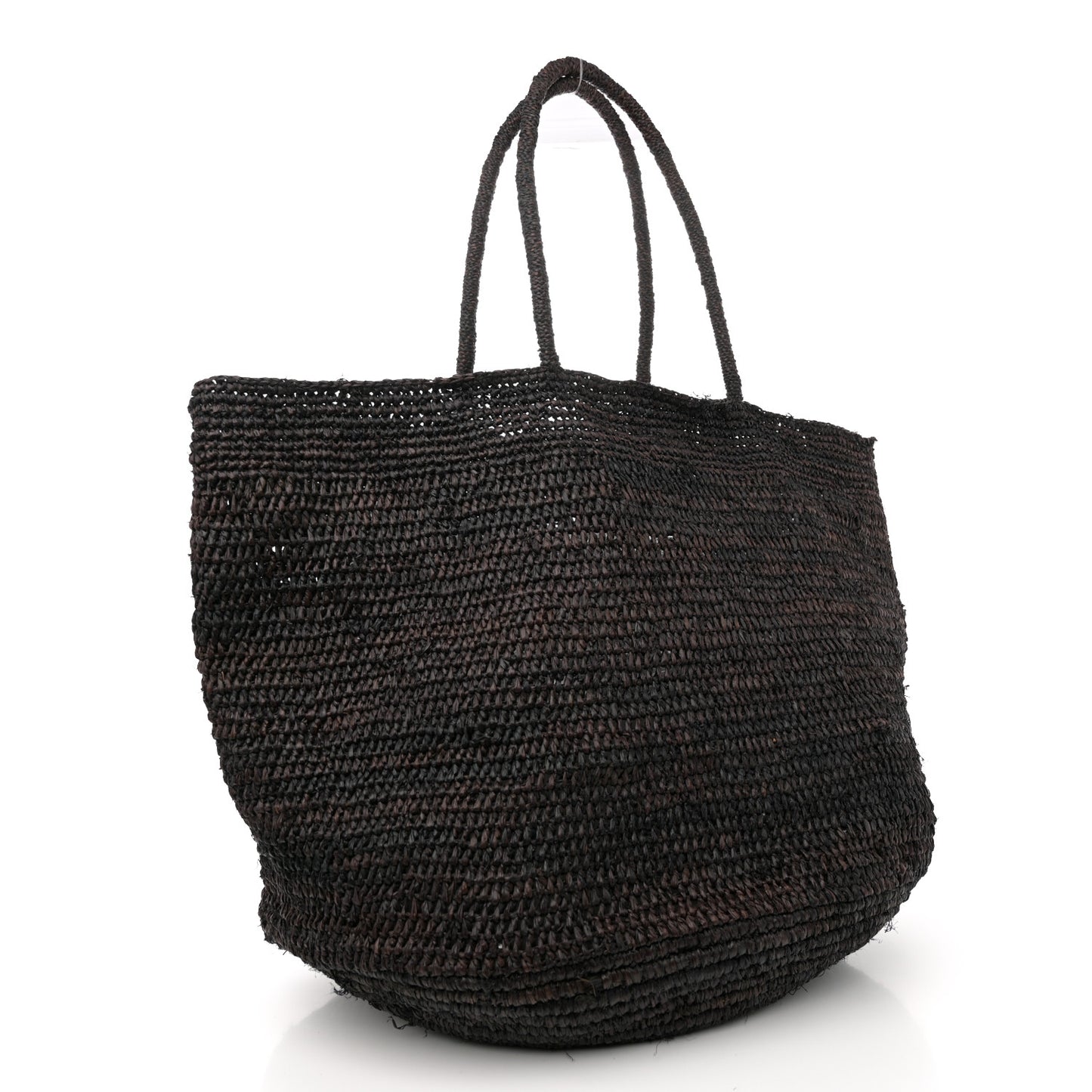 Raffia Oregon Bag Black