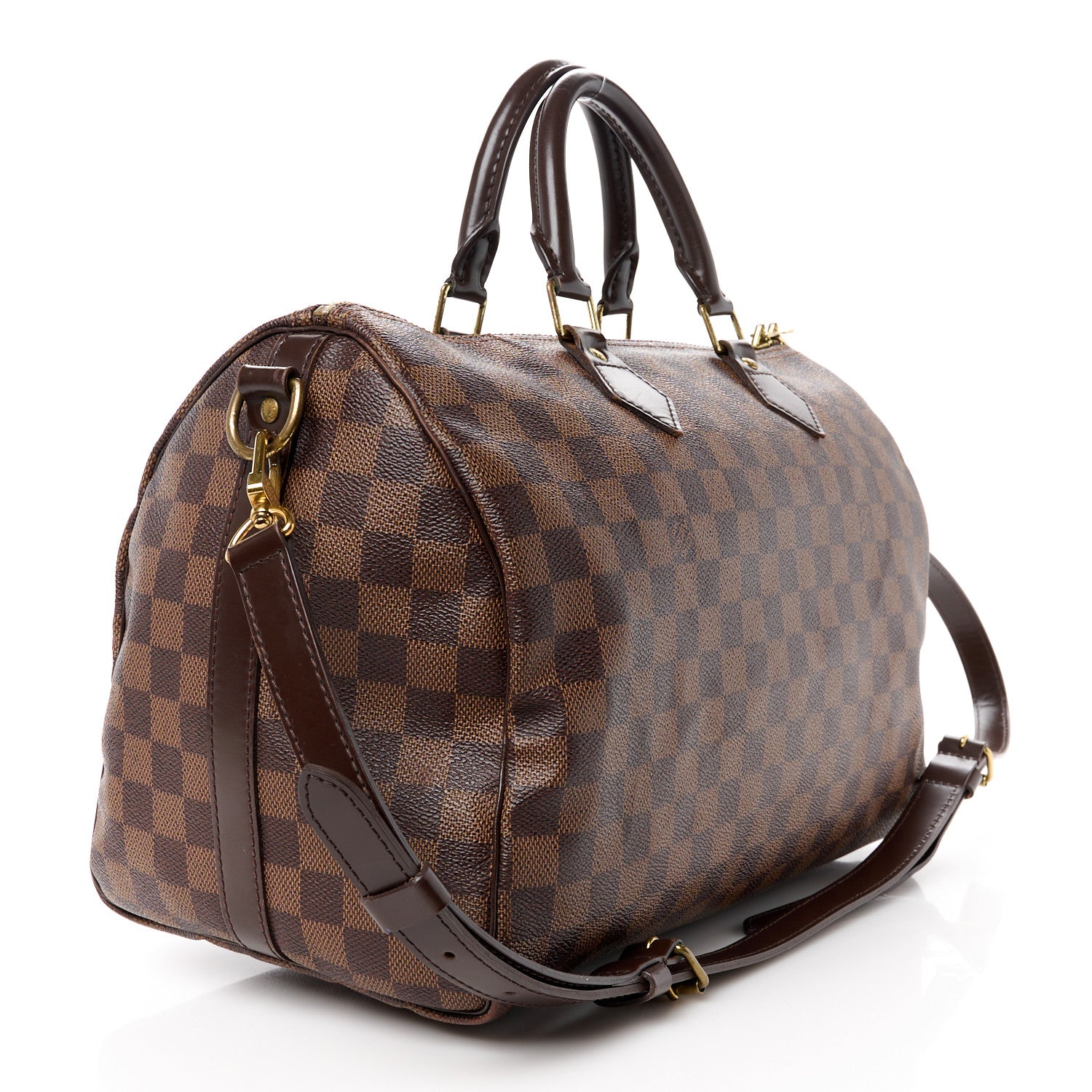 Louis Vuitton Damier Ebene Speedy Bandouliere 35 3 of 12