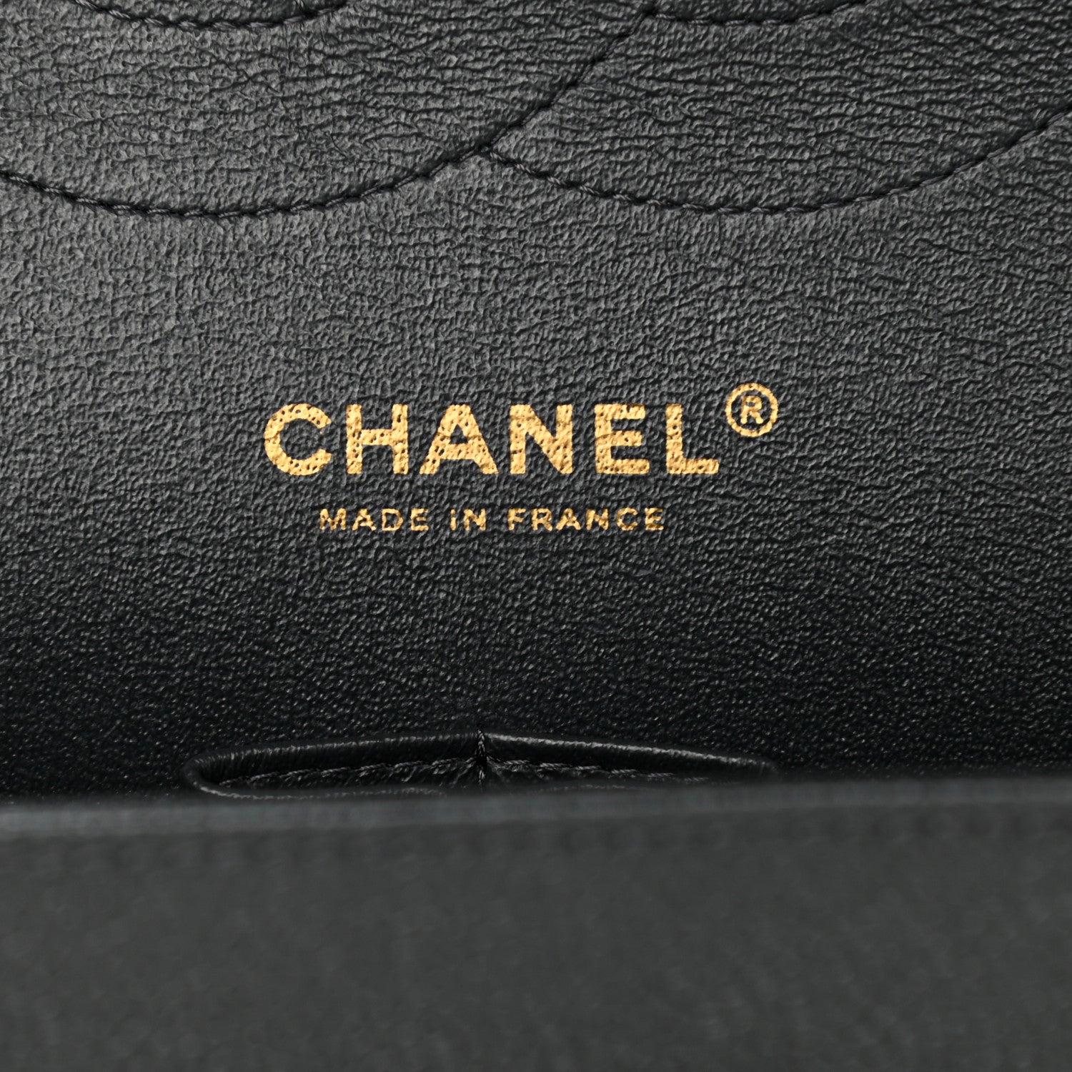 Chanel Caviar Quilted Jumbo Double Flap Dark Grey 11 of 12