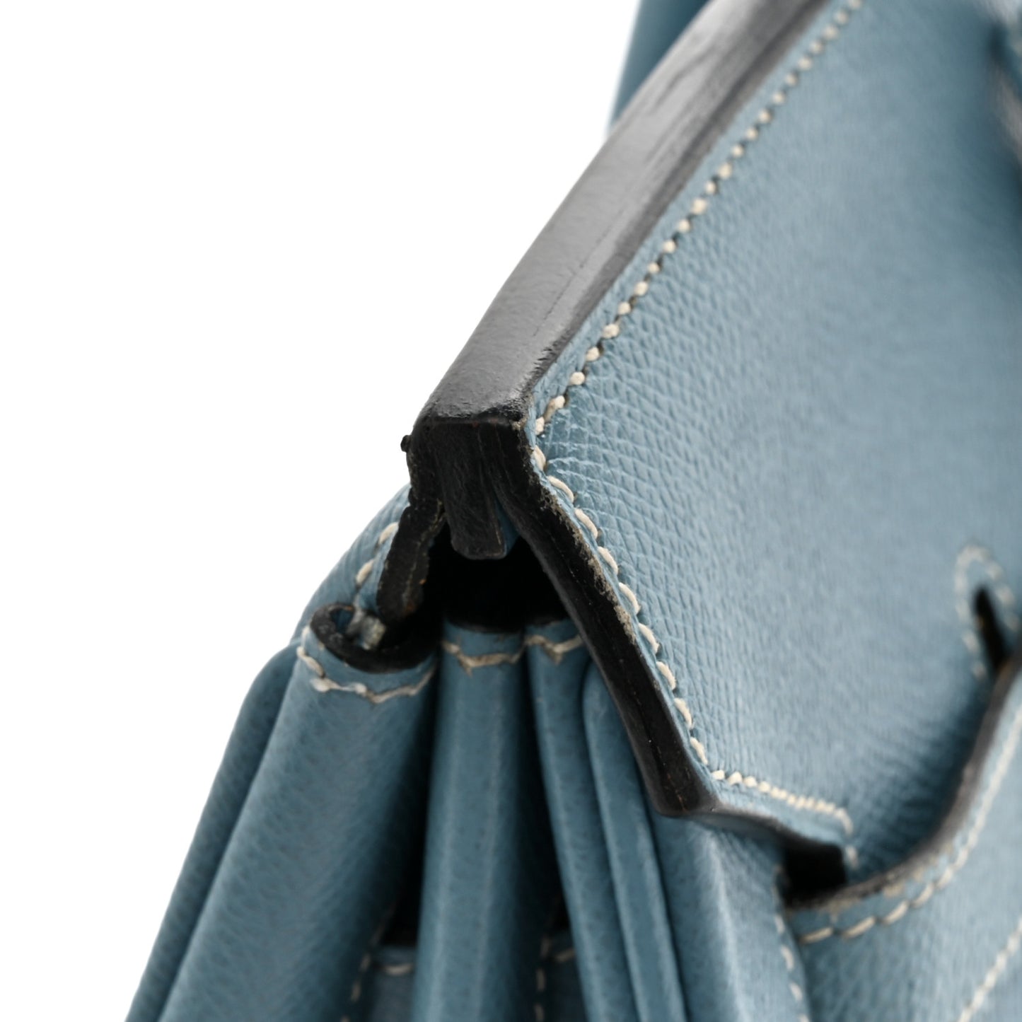 Epsom Birkin 35 Blue Jean