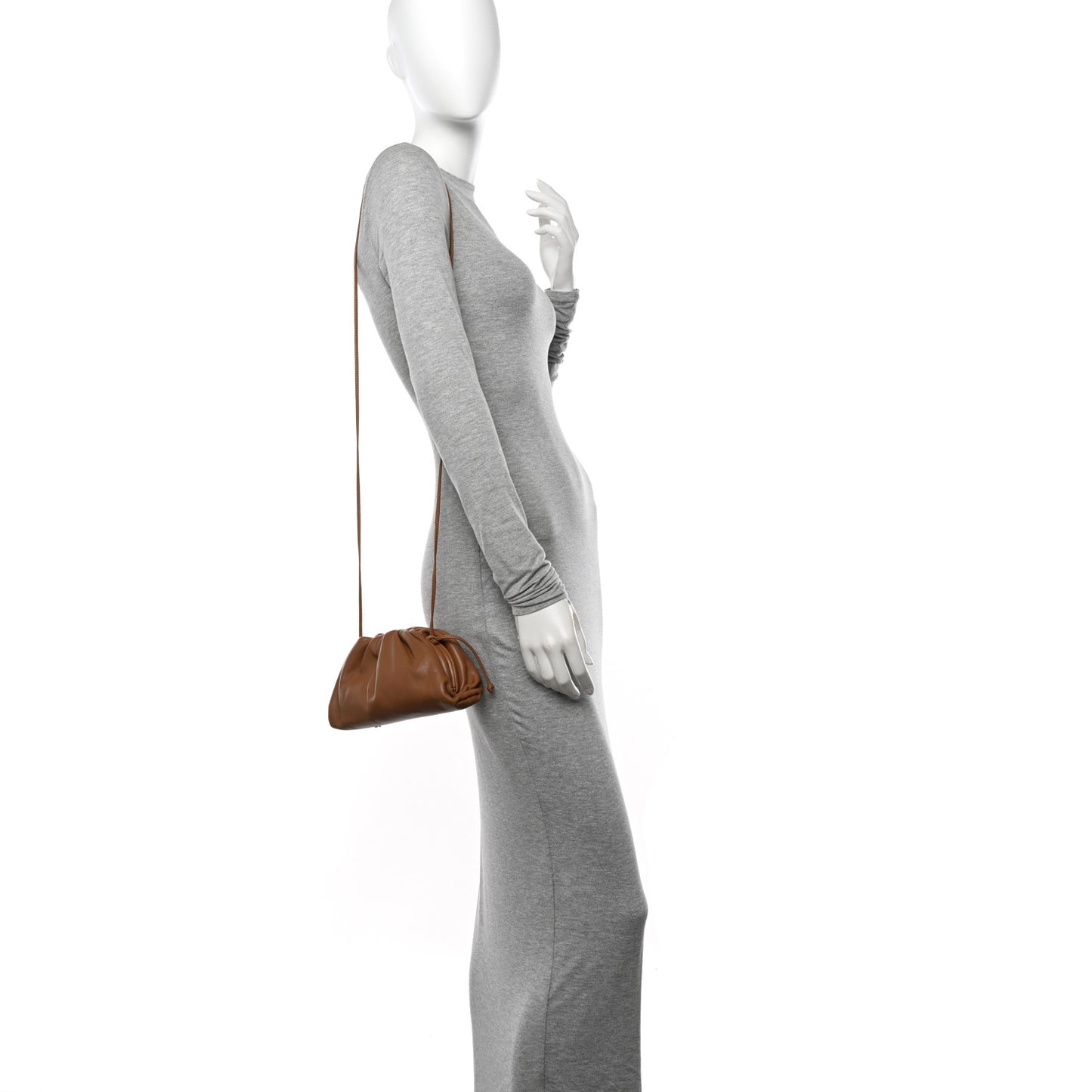 Butter Calfskin The Mini Pouch Teak