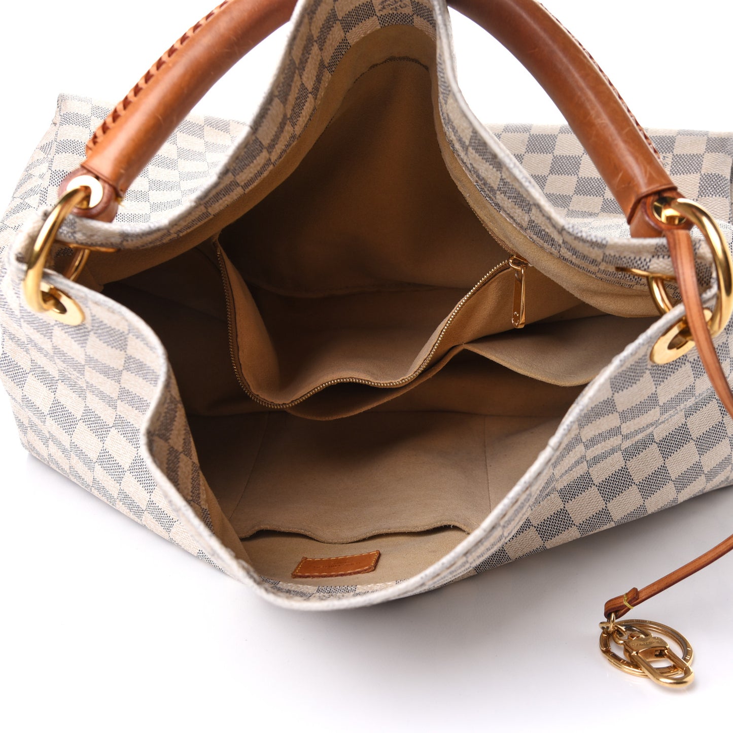 Damier Azur Artsy MM