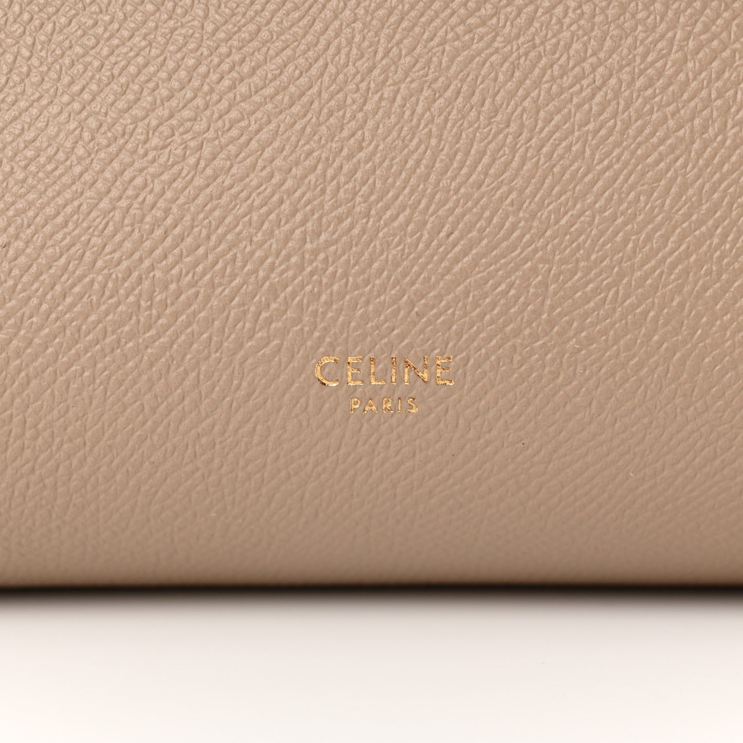Grained Calfskin Nano Belt Bag Light Taupe