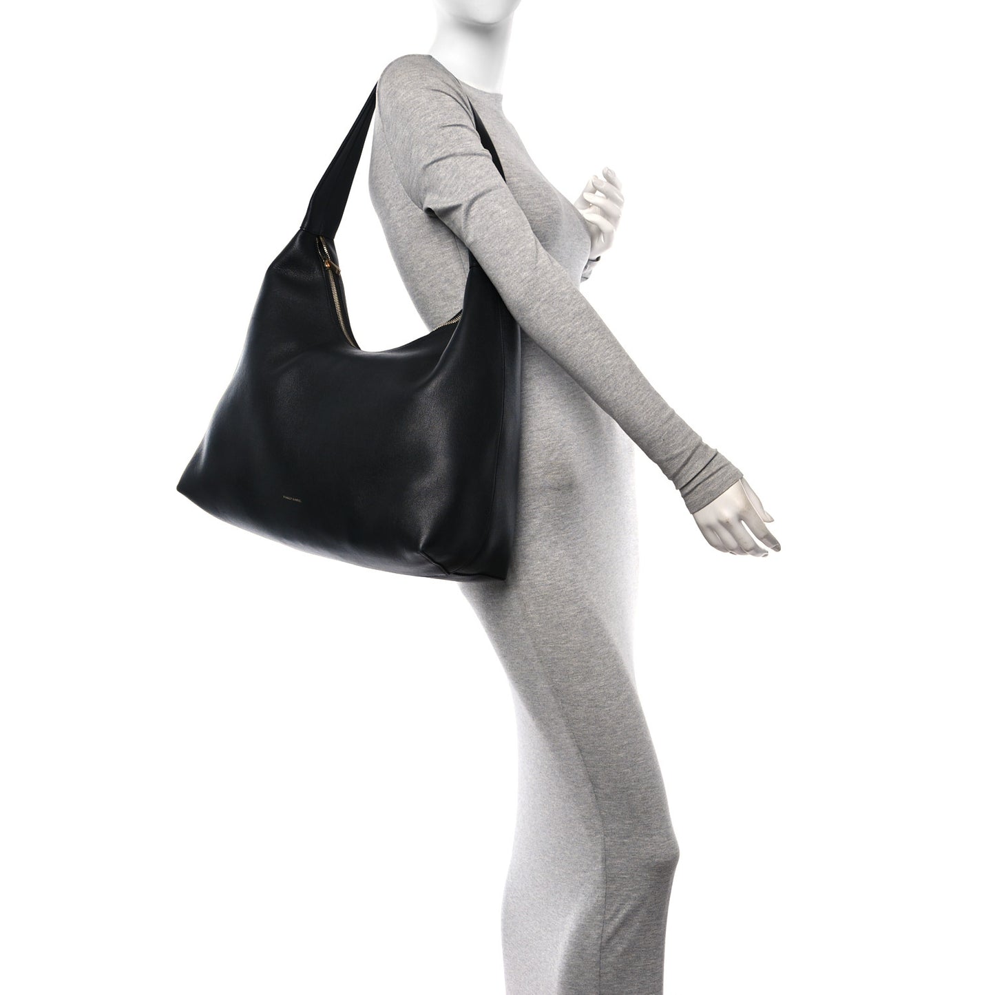 Calfskin Maxi Candy Hobo Black