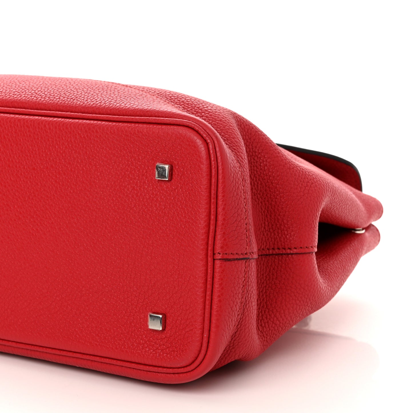 Taurillon Blush Calfskin Gabby MM Red