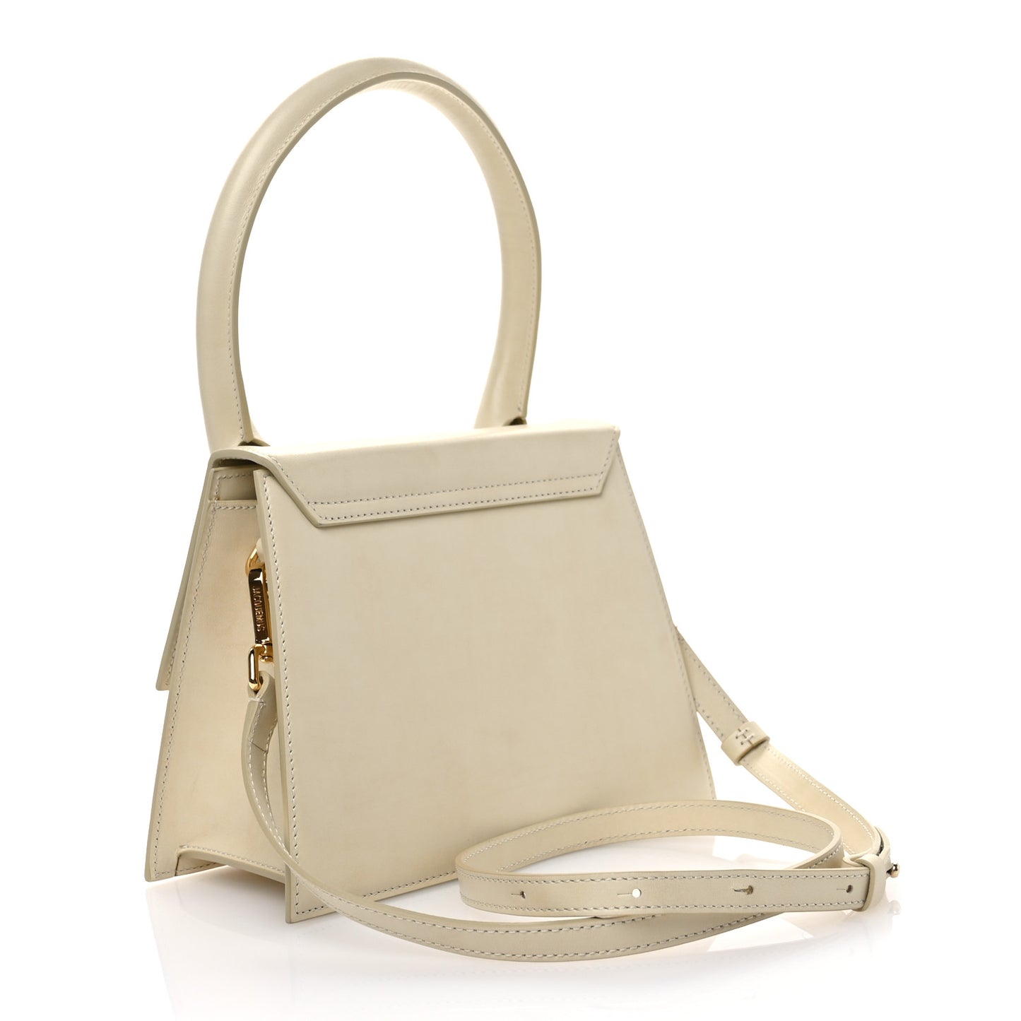 Smooth Calfskin Le Grand Chiquito Ivory