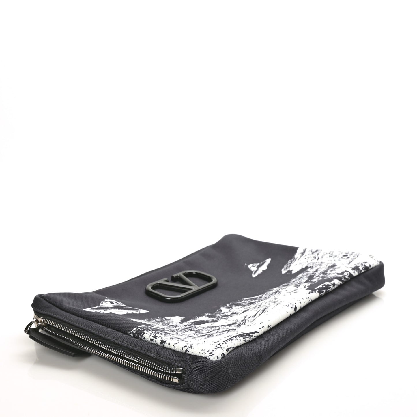 X UNDERCOVER Canvas Time Traveller Laptop Case Black