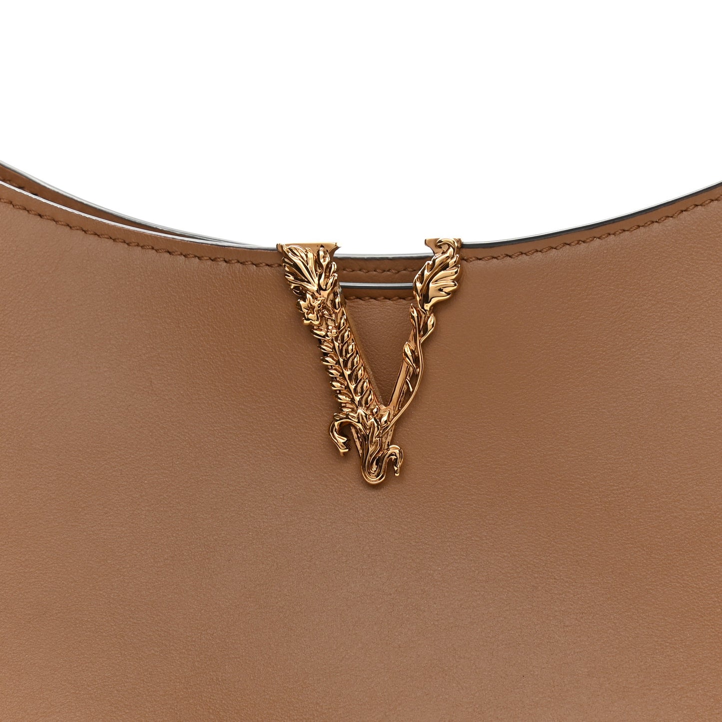 Calfskin Vitello Virtus Hobo Brown