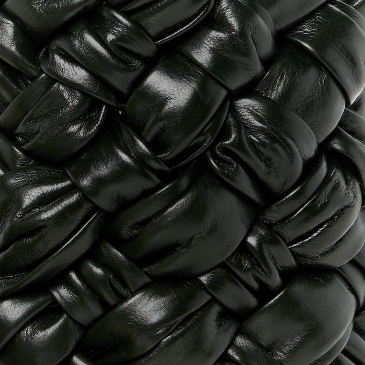 Calfskin Intrecciato Kalimero Bucket Bag Dark Green