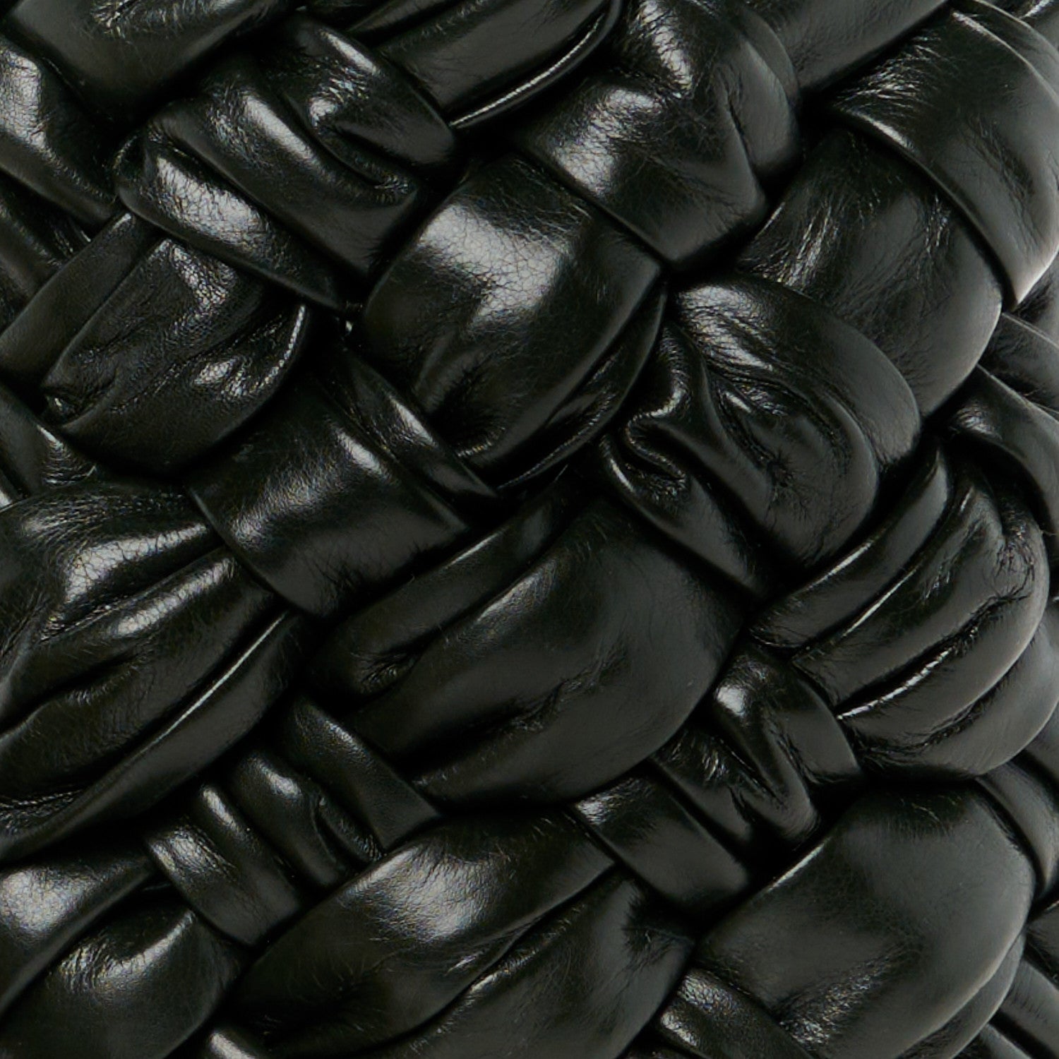 Bottega Veneta Calfskin Intrecciato Kalimero Bucket Bag Dark Green 9 of 11