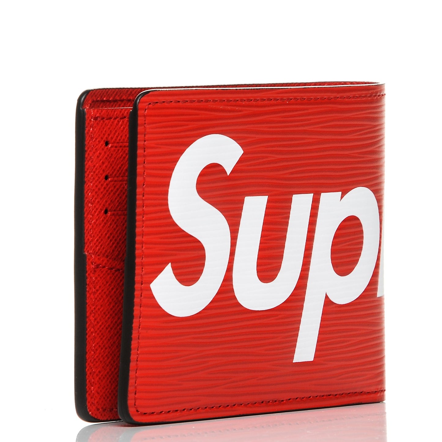 X SUPREME Epi Slender Wallet Red