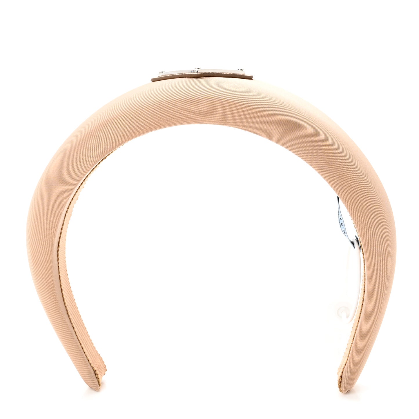 Re-Nylon Triangle Logo Headband Deserto
