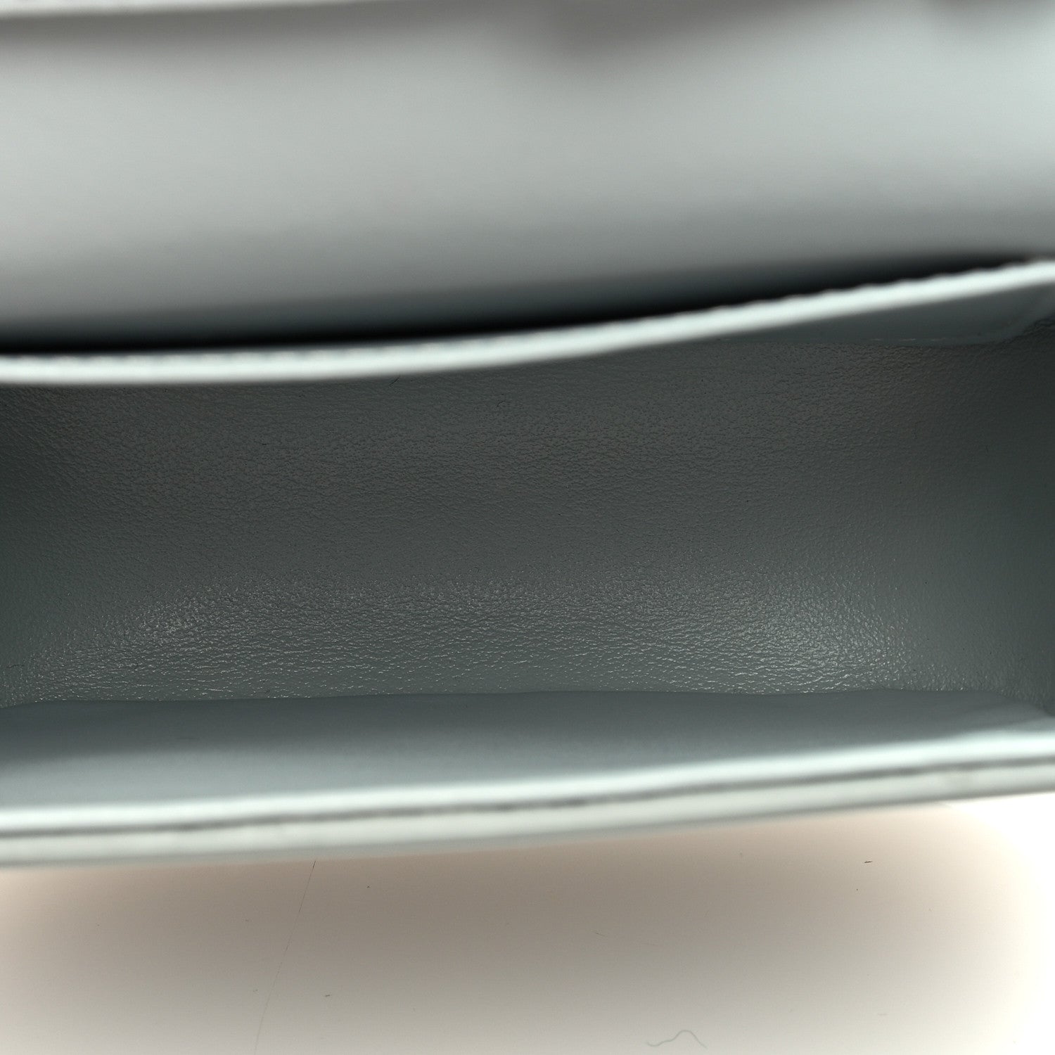 Celine Shiny Calfskin Mini Triomphe Soft Blue 5 of 9