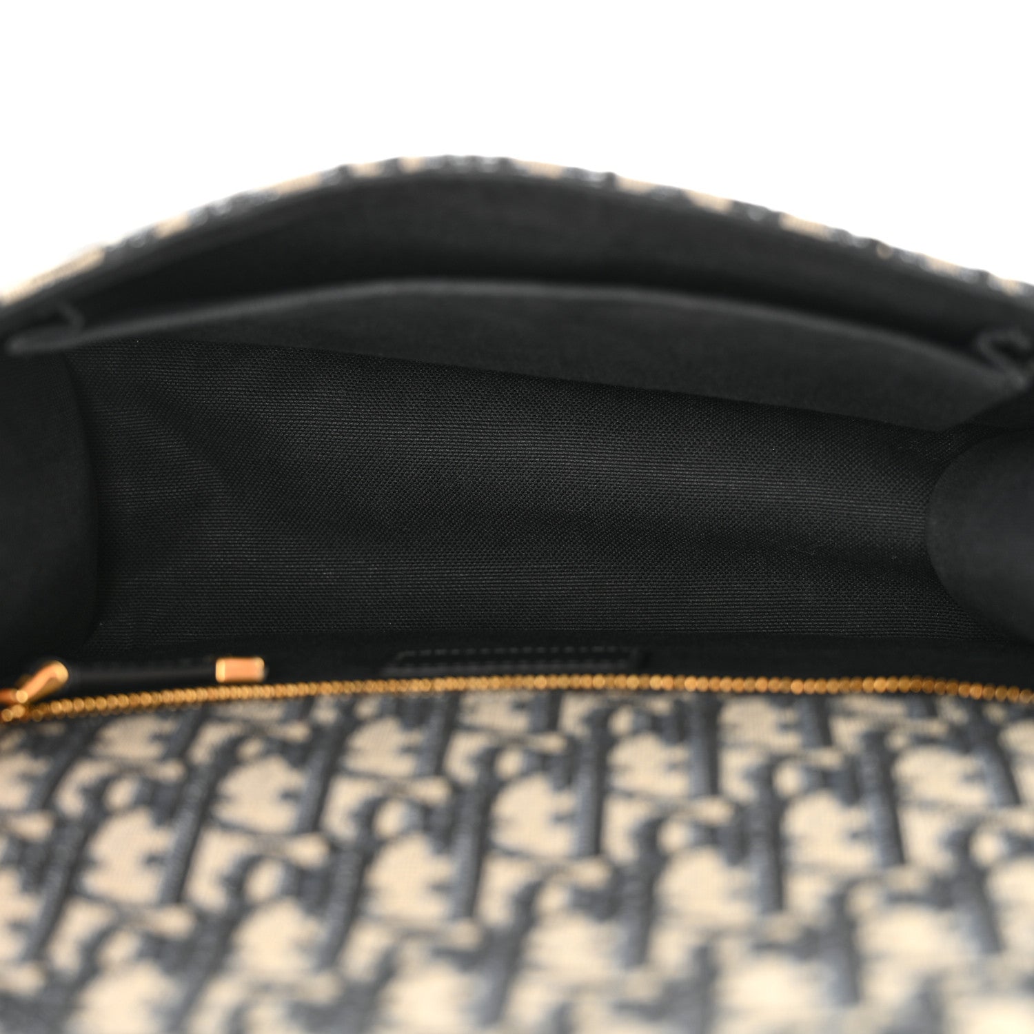 Christian Dior Oblique 30 Montaigne Chain Flap Bag Blue 5 of 12