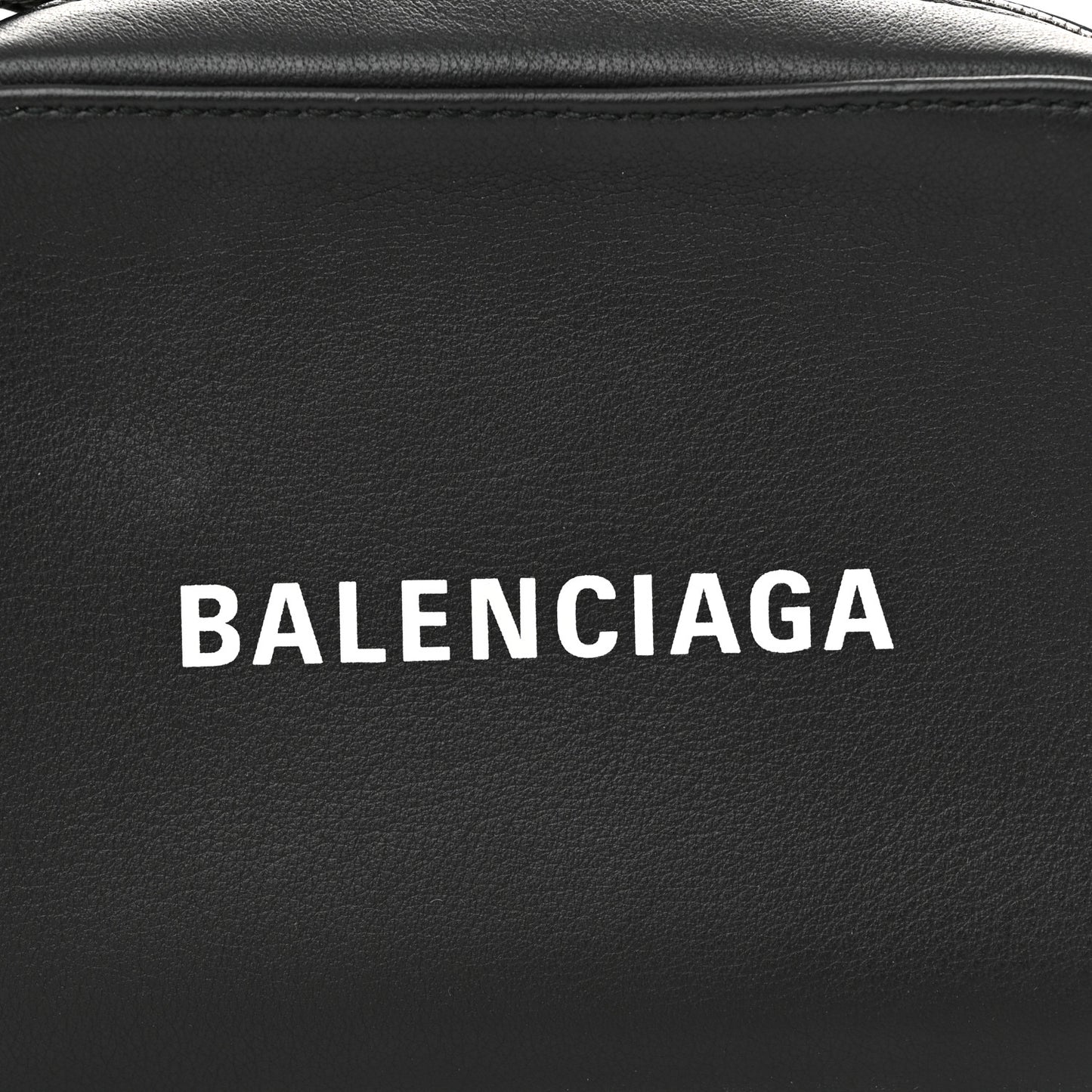 Calfskin Logo XS Everyday Camera Bag Black