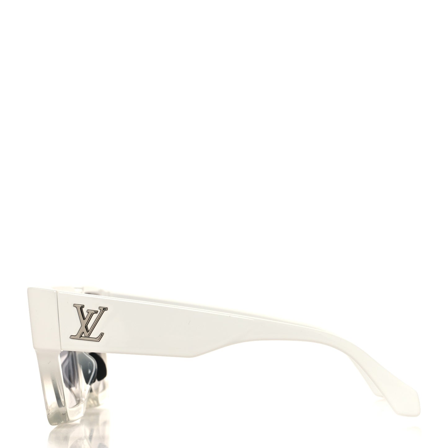 Acetate Swarovski Crystal Cyclone Sunglasses Z1737W White