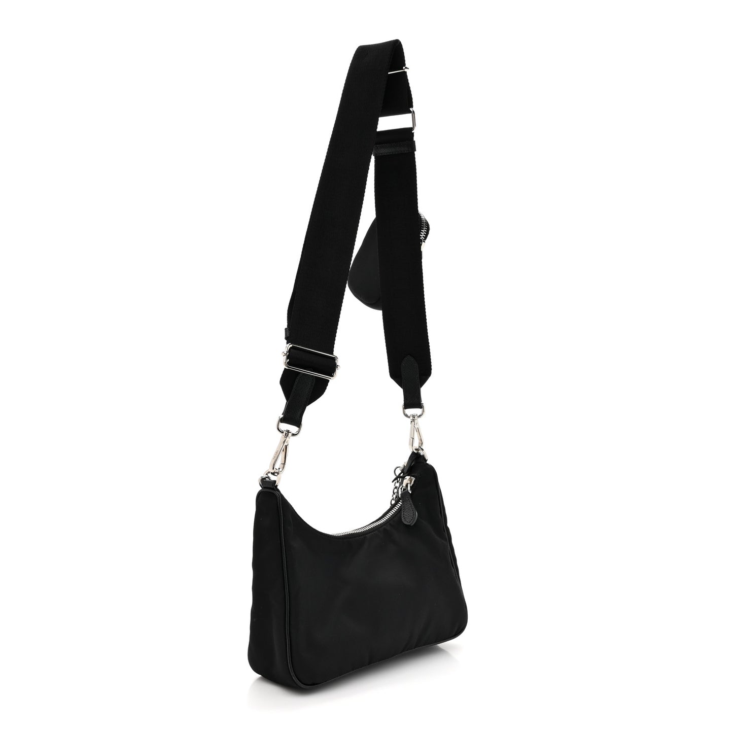 Nylon Re-Edition 2005 Shoulder Bag Black