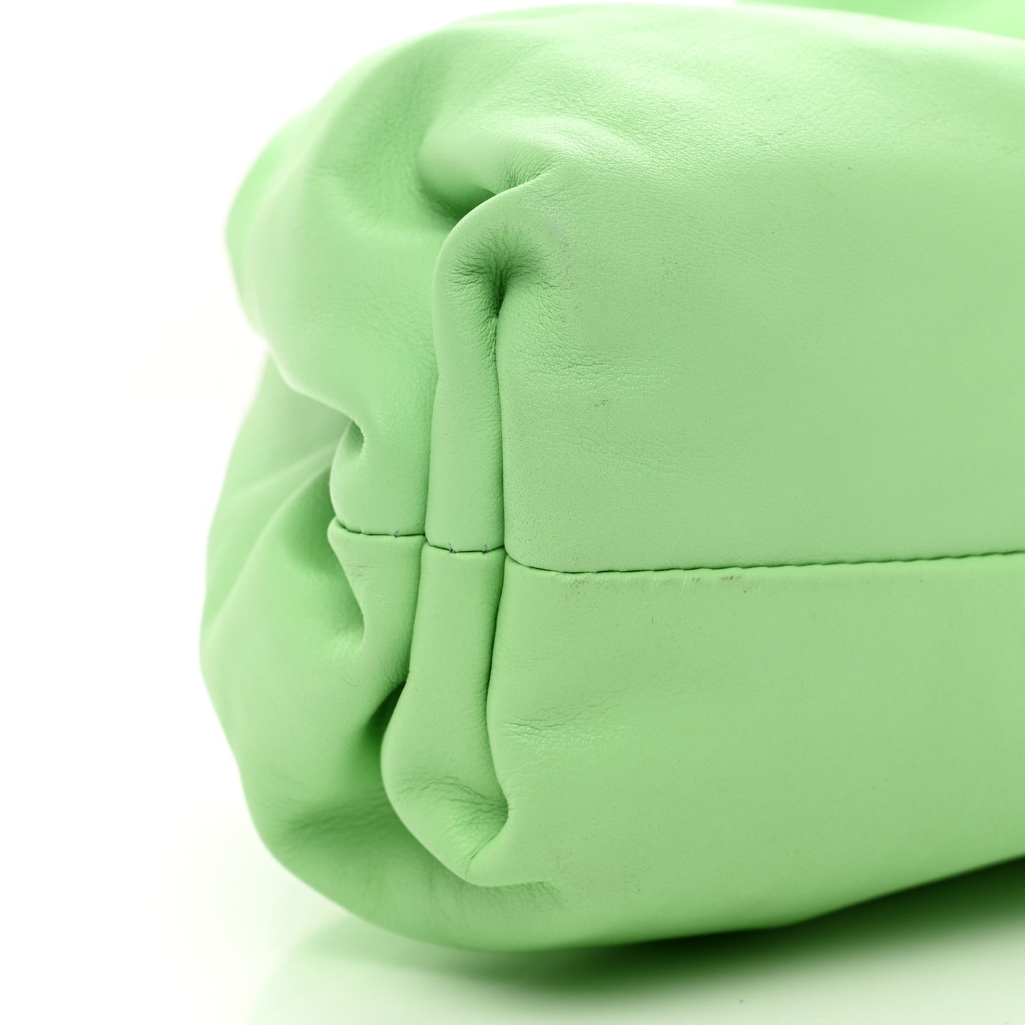 Calfskin Teen Pouch Wasabi