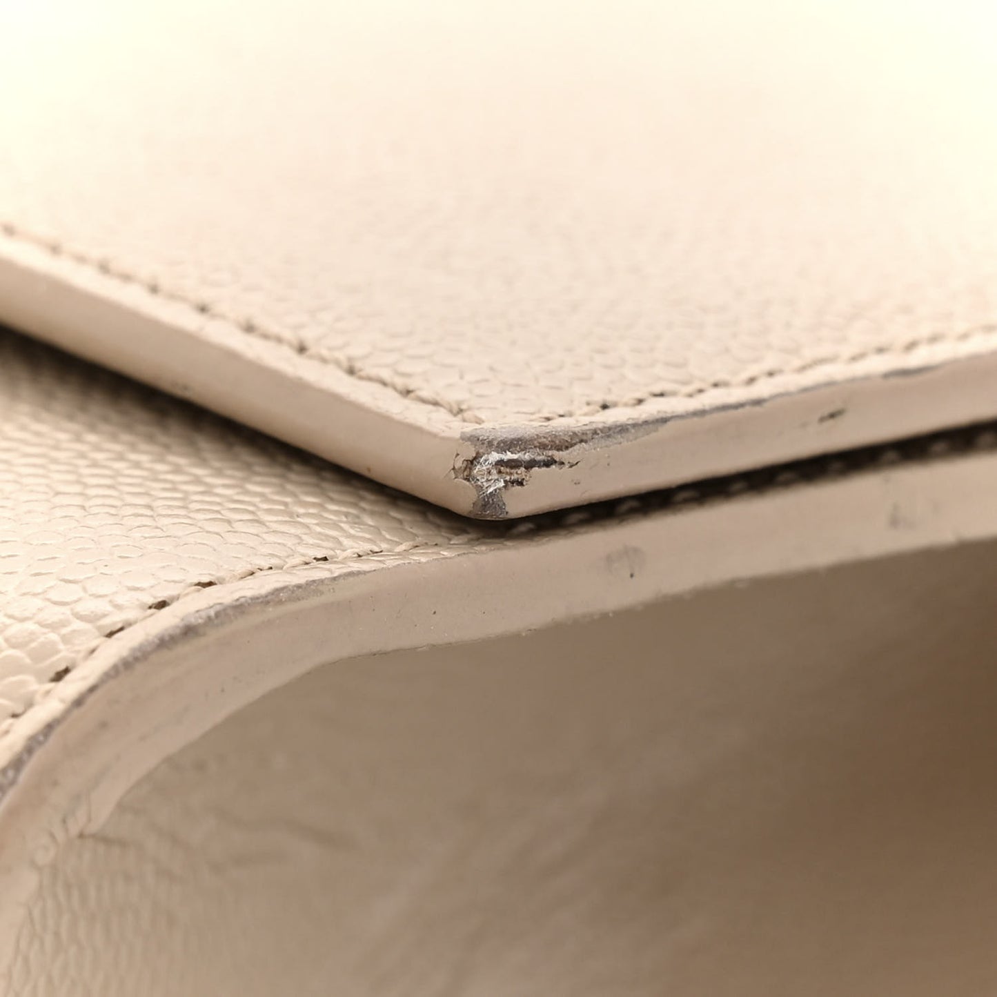 Grain De Poudre Medium Monogram Kate Satchel Dark Beige