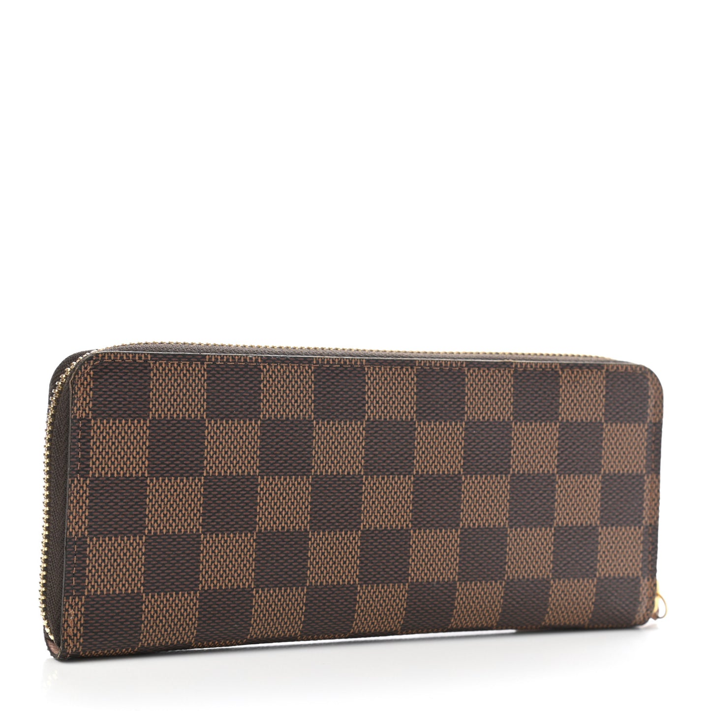 Damier Ebene Clemence Wallet Rose Ballerine
