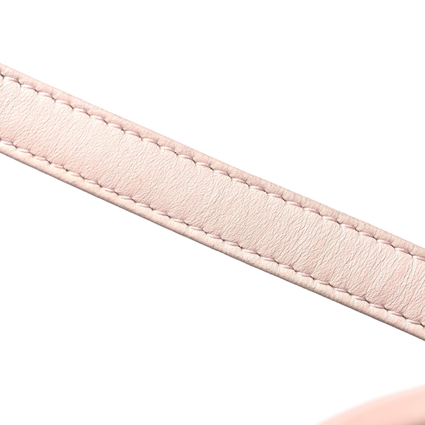 Lambskin Cannage Medium Lady Dior Rose Poudre