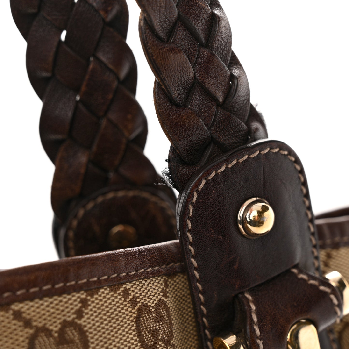 Monogram Medium Pelham Shoulder Bag Dark Brown