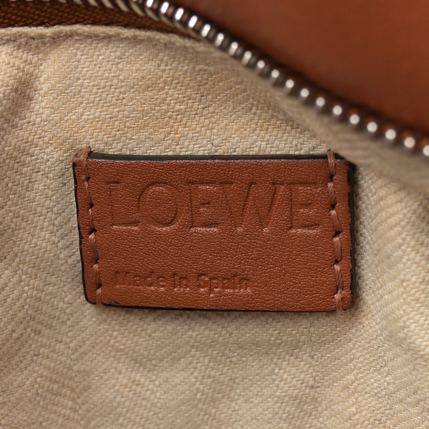 Loewe Calfskin Medium Puzzle Bag Tan 6 of 10