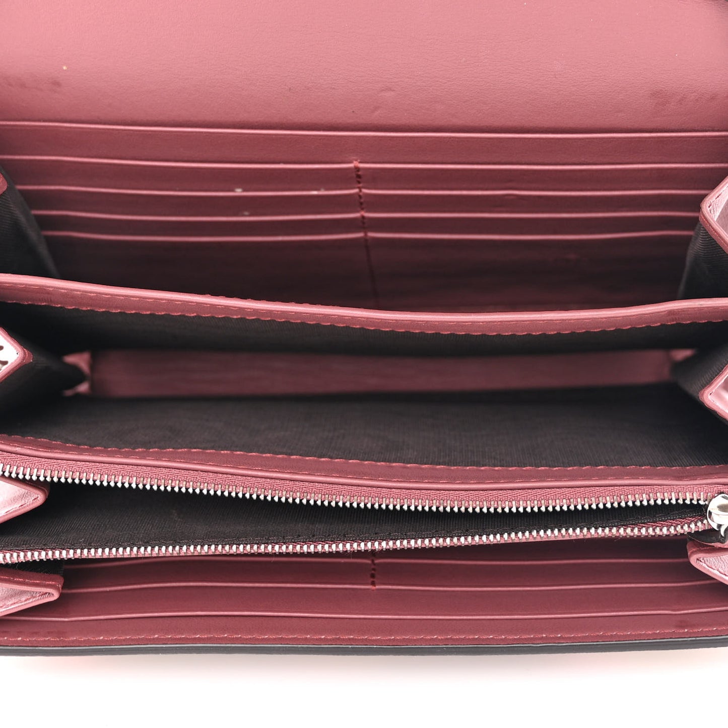 GG Supreme Monogram Blooms Mini Dionysus Chain Wallet Beige Multicolor Dry Rose