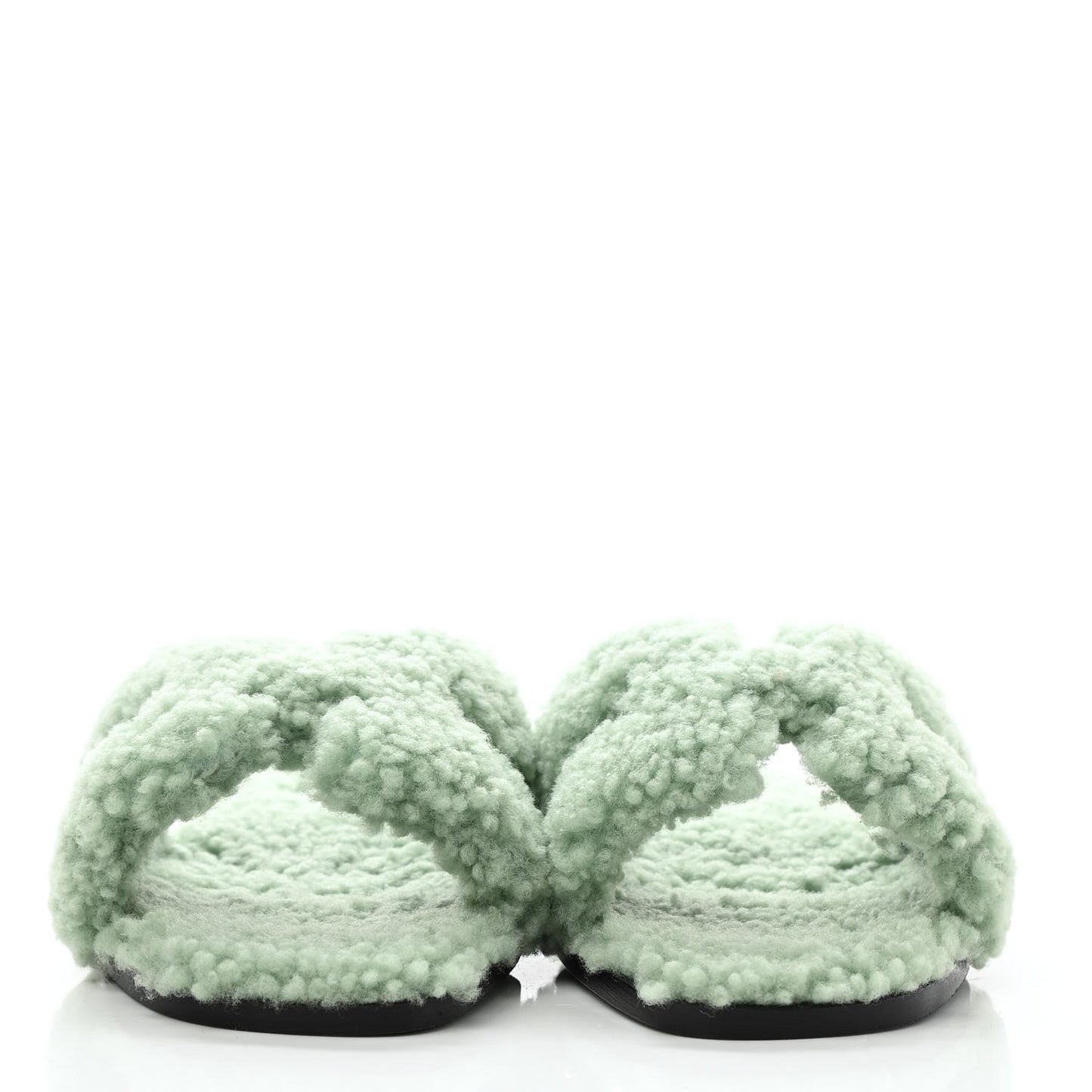 Woolskin Oran Sandals 35.5 Vert D'Eau