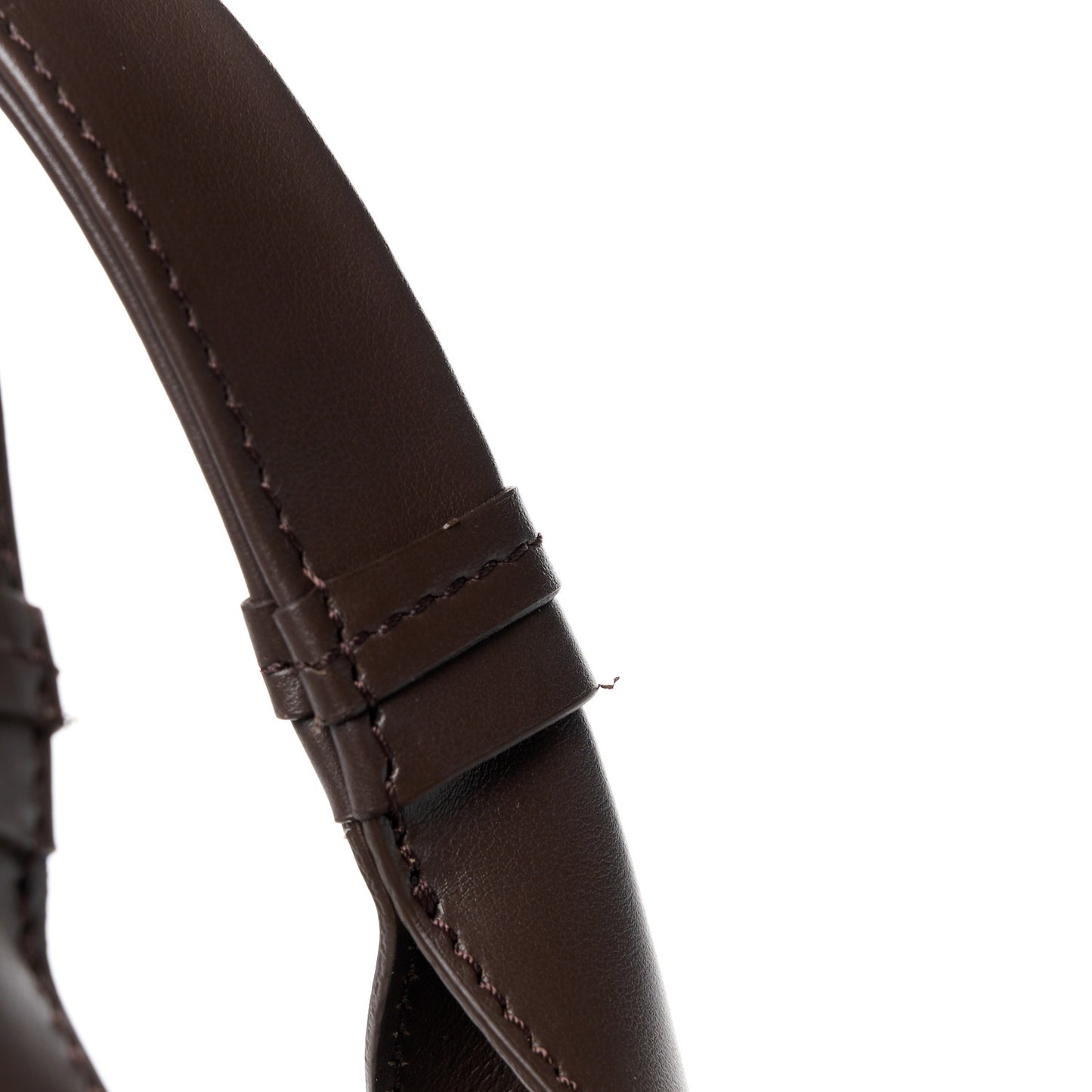 Linen Calfskin Medium Woody Tote Warm Green