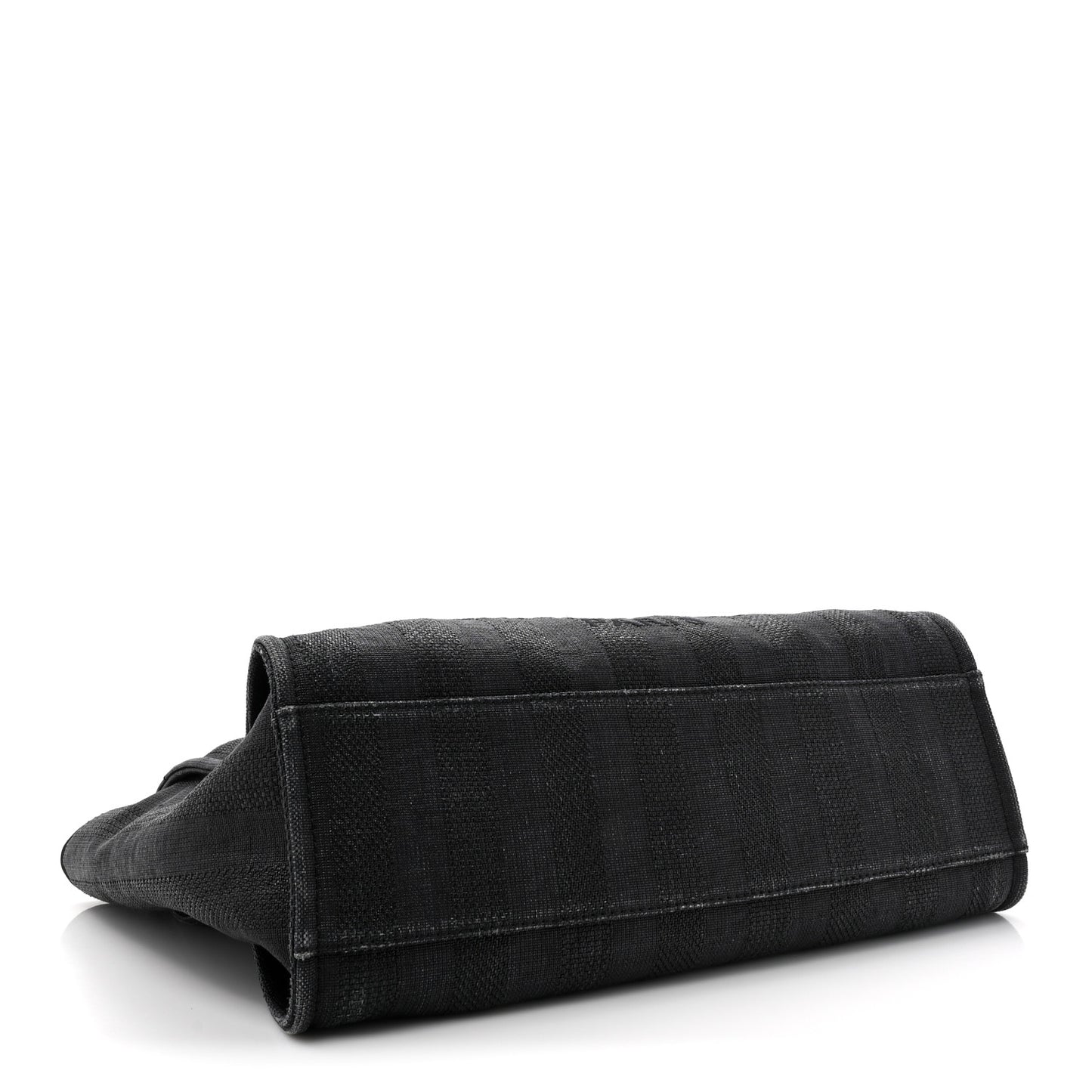 Lurex Boucle Large Deauville Tote Black