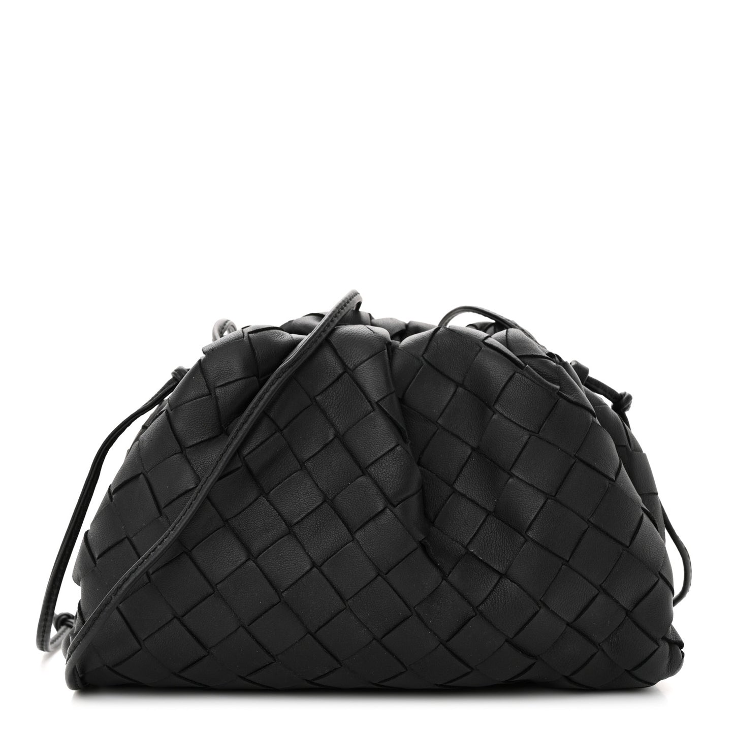 Nappa Intrecciato The Mini Pouch Black