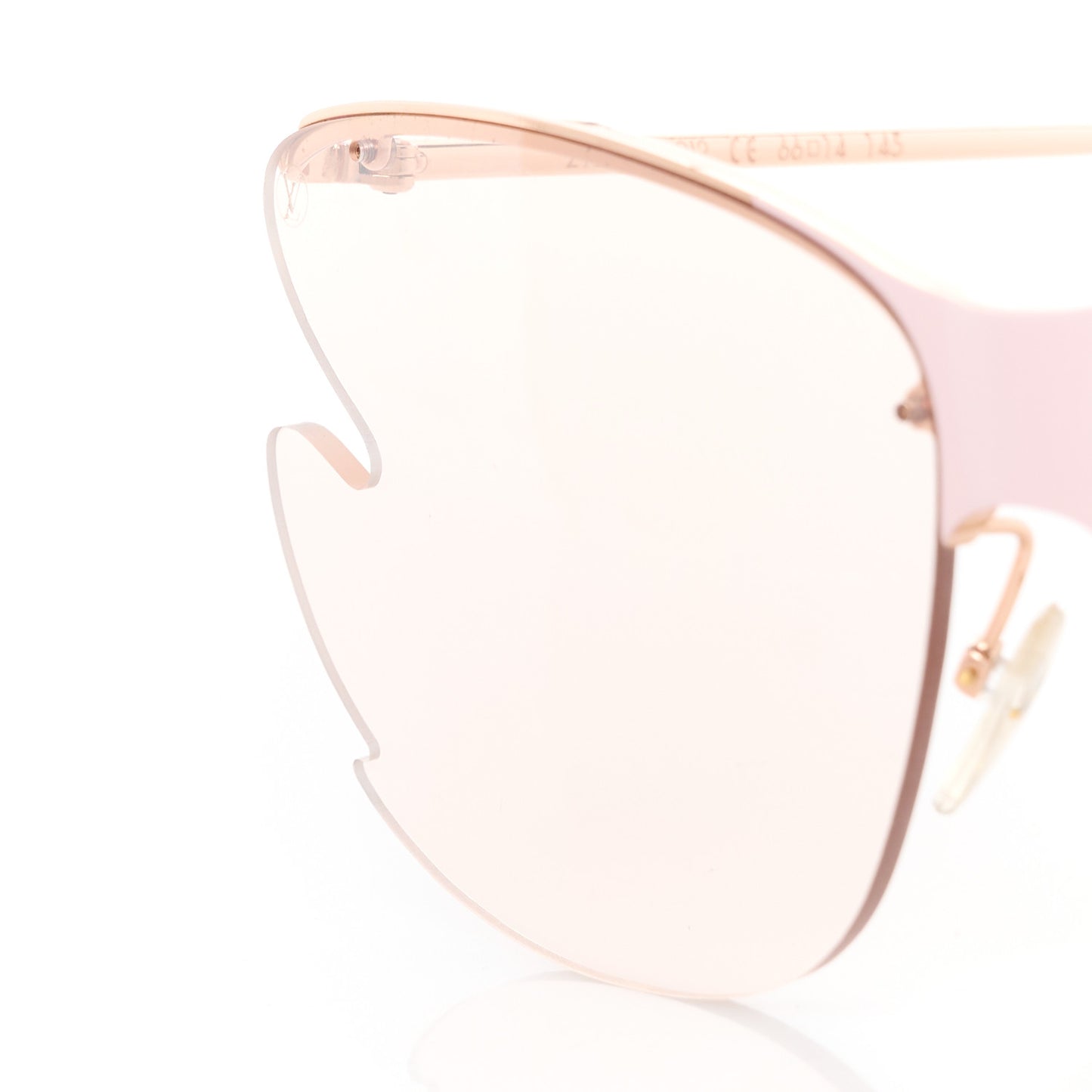 Bohemian Vuittony Square Sunglasses Z1234W Pink