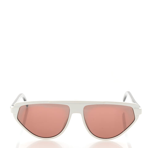 Acetate Sunglasses White