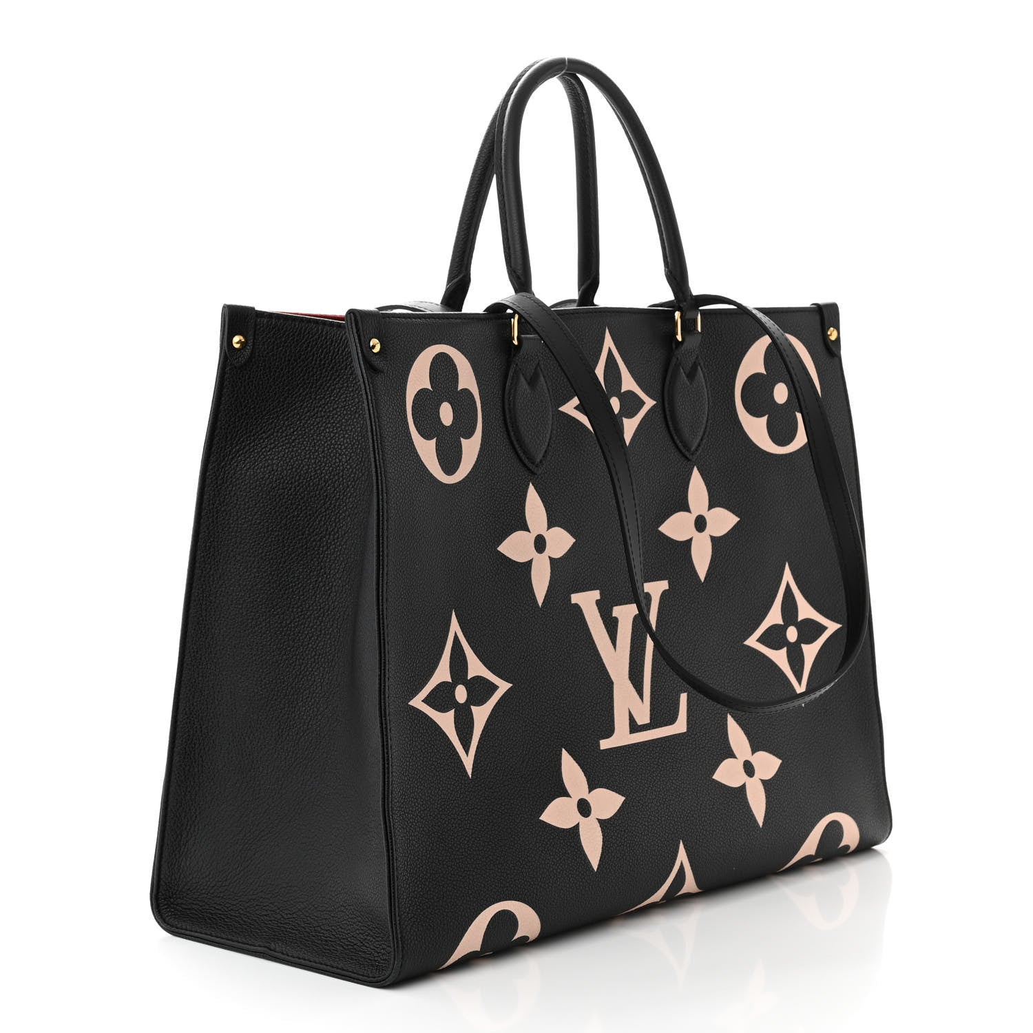 Louis Vuitton Empreinte Monogram Giant Onthego GM Black Beige 3 of 9
