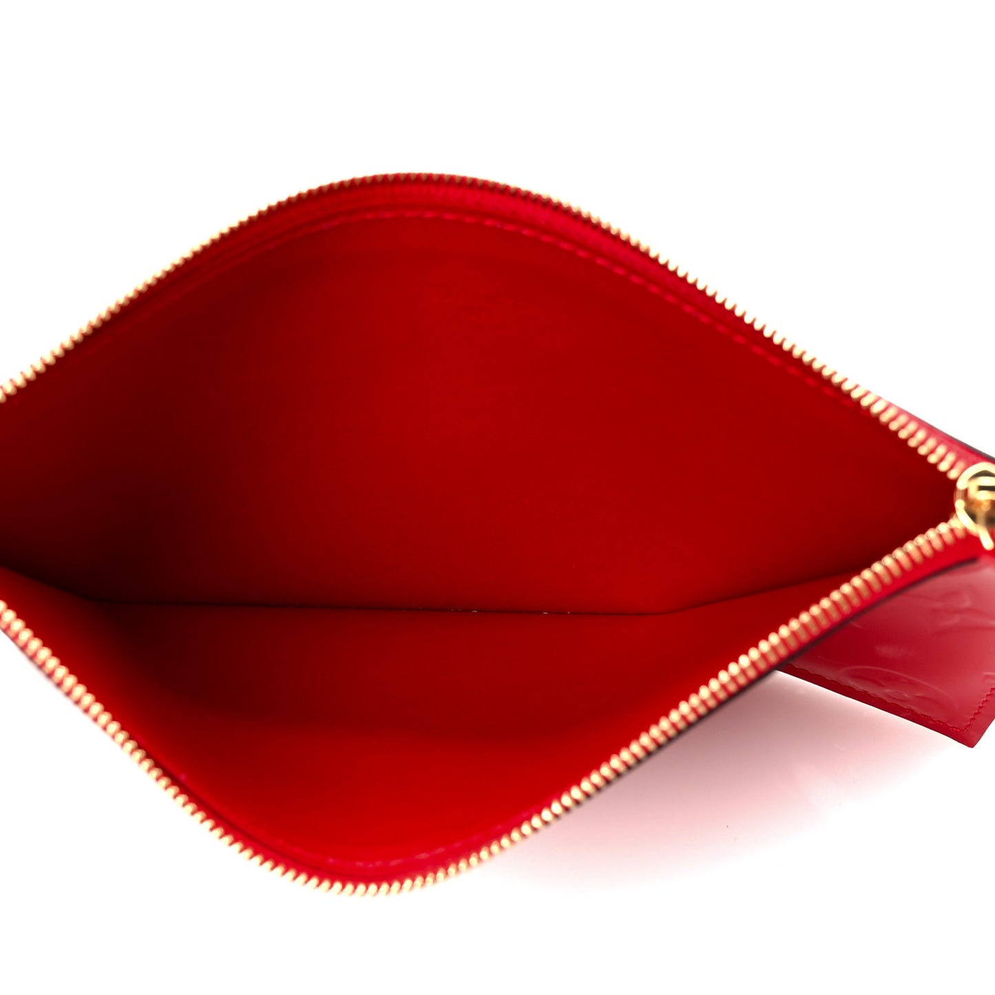 Vernis Felicie Pochette Chain Wallet Cherry